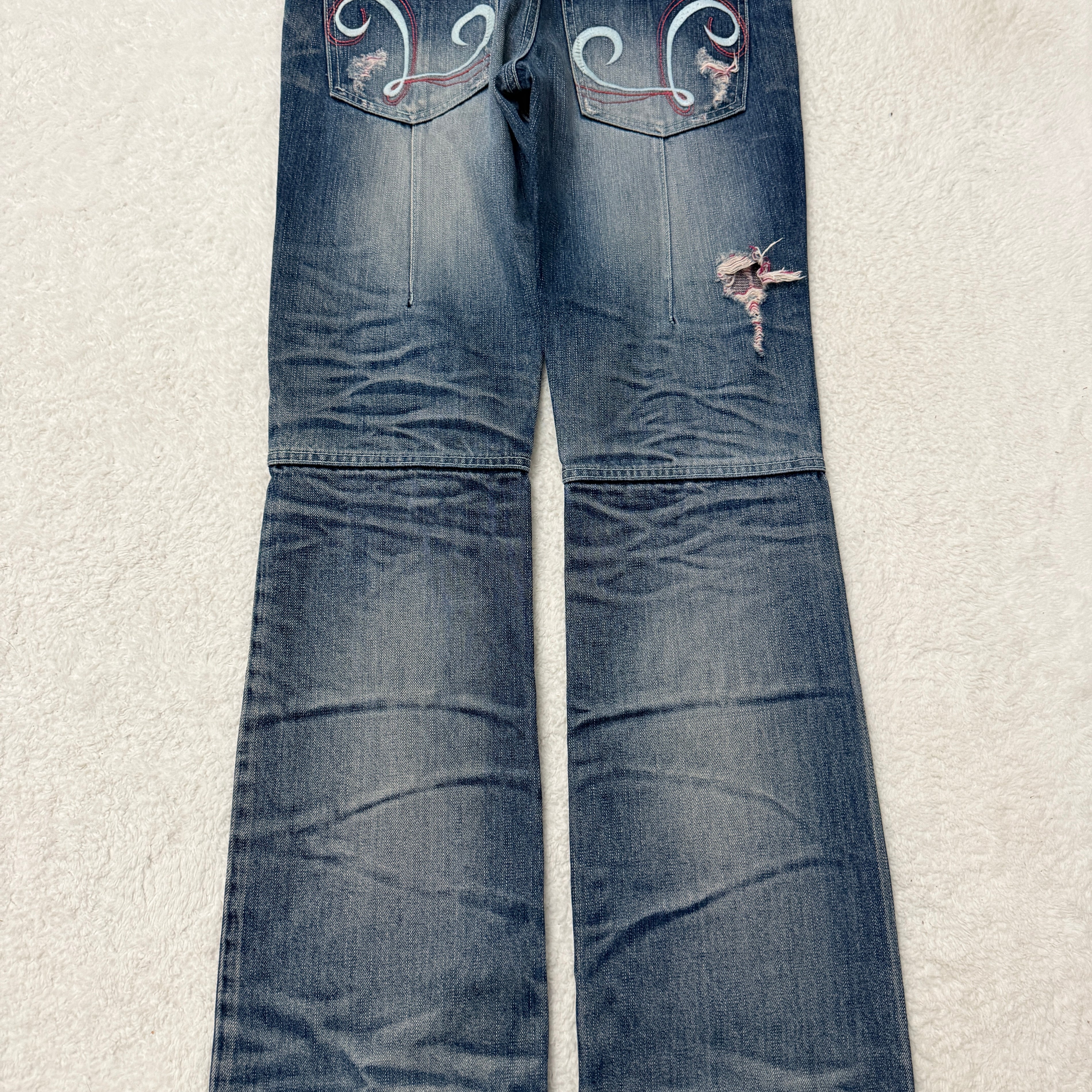 Lagust Studded Flamingo Bootcut Pants
