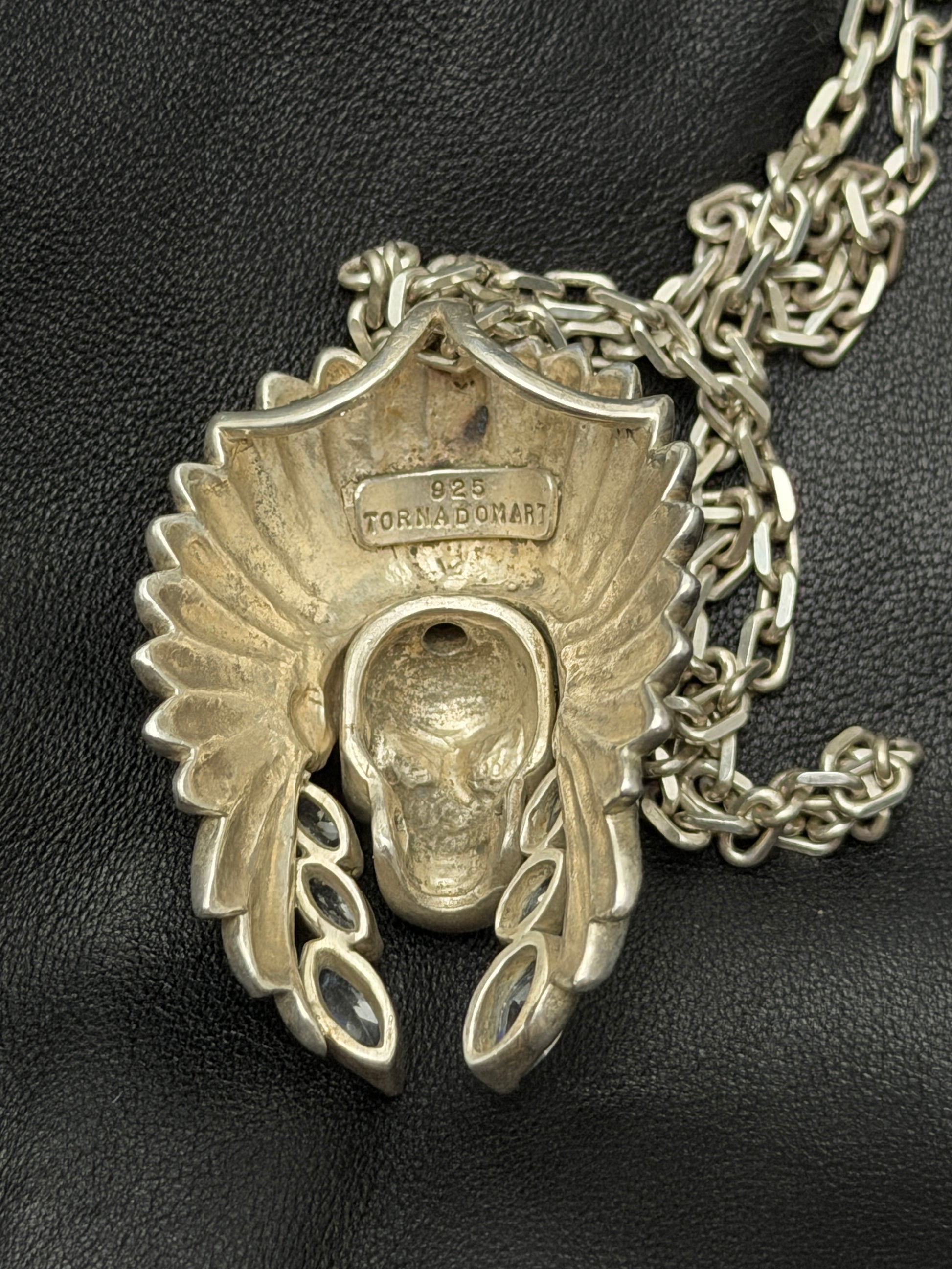 Tornado Mart Tribe 925 Crystal Necklace