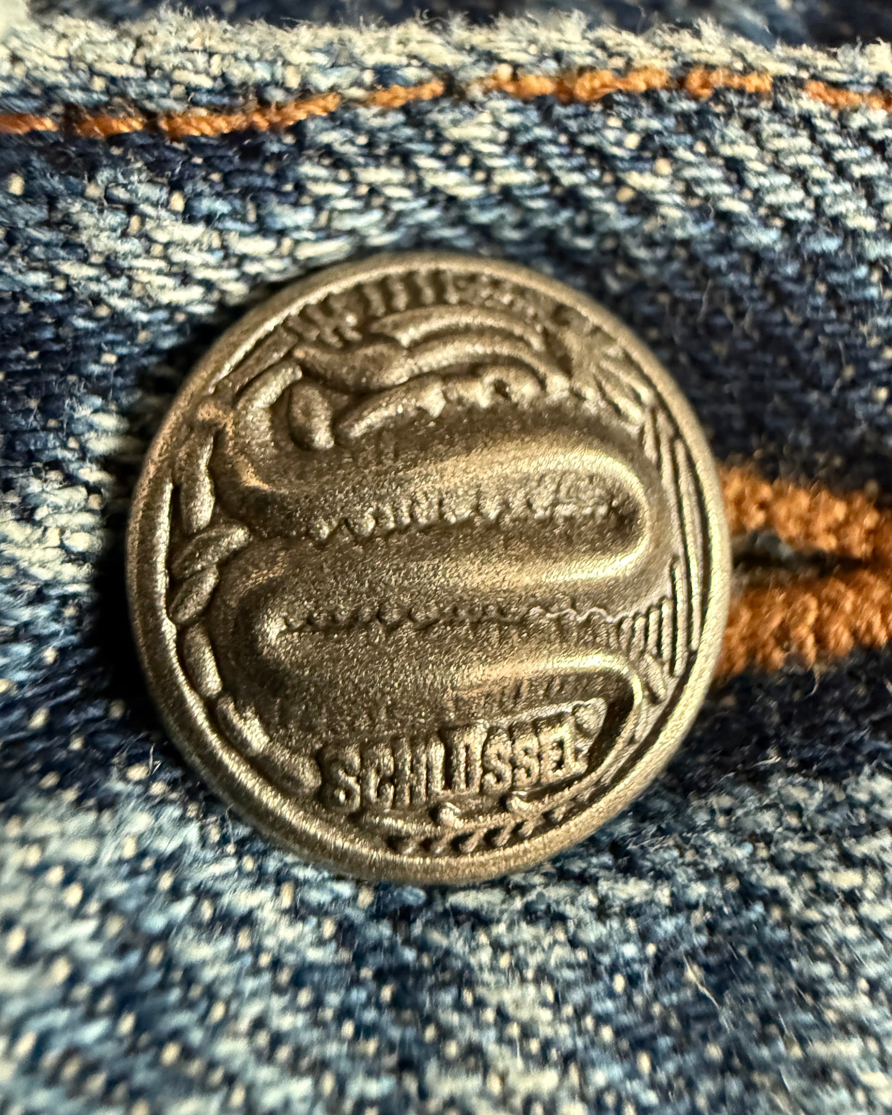 Schlussel snakecoin Leopard patched flared jeans