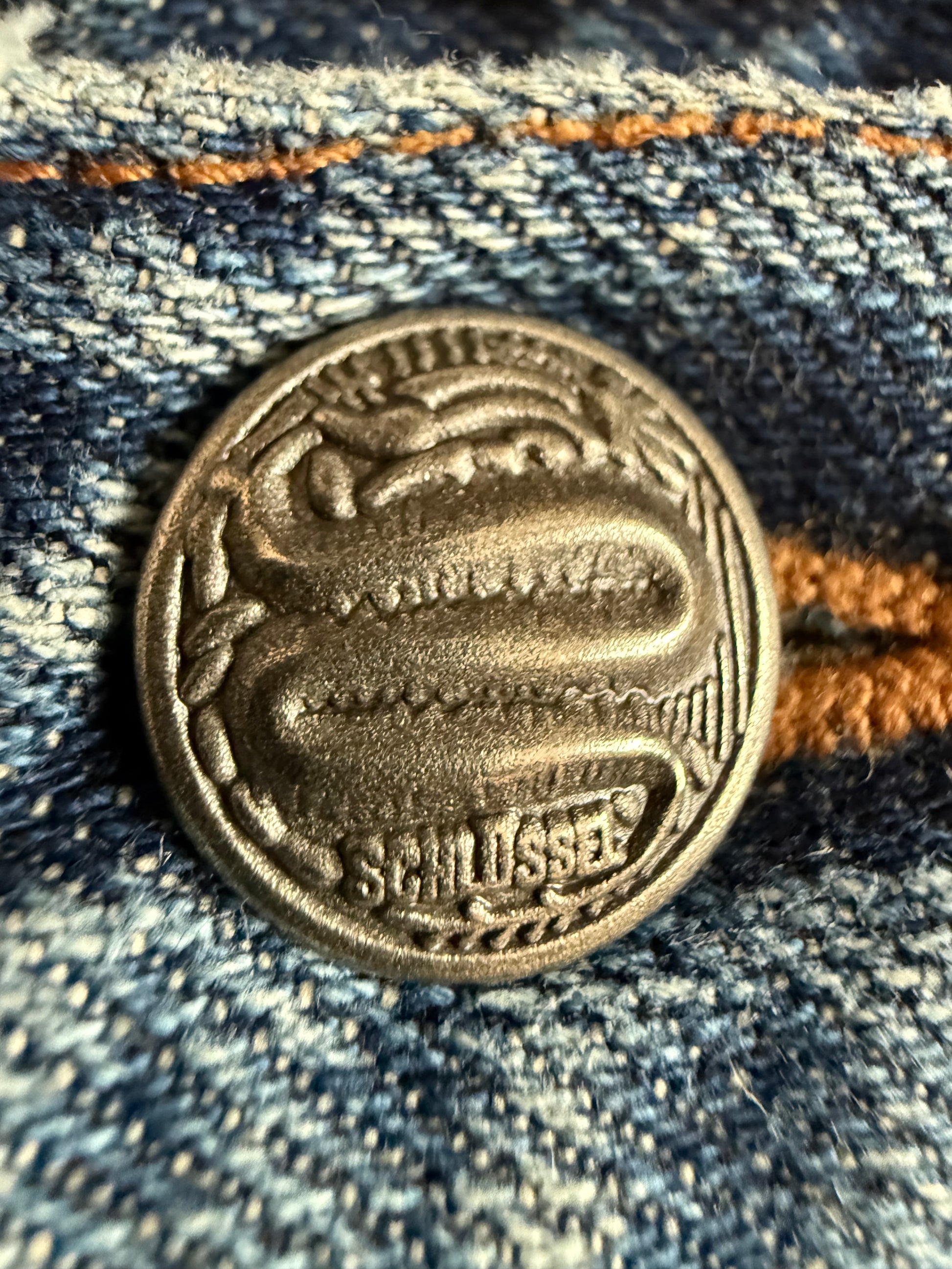 Schlussel snakecoin Leopard patched flared jeans