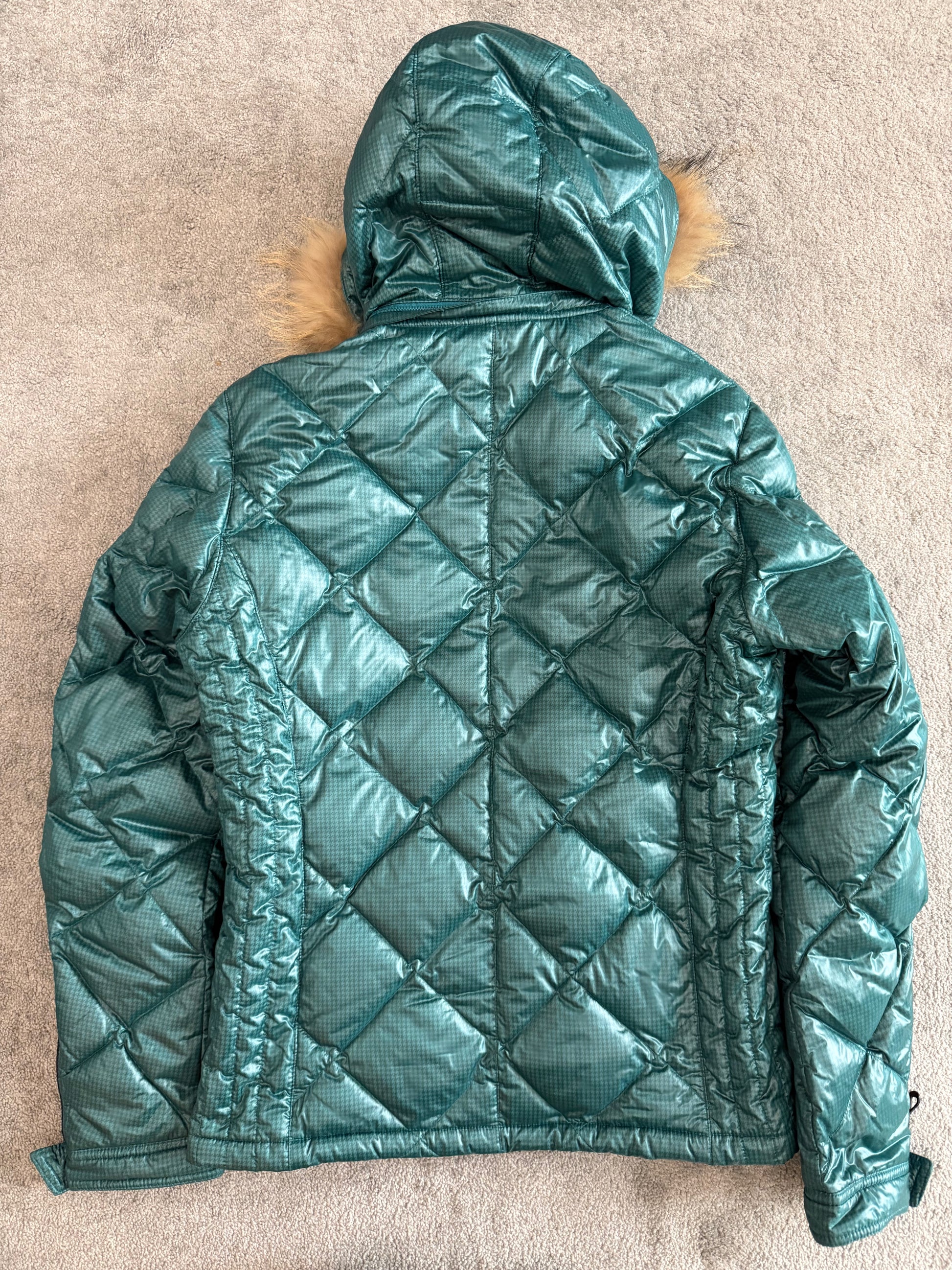 Nicole Club detachable hood fur puffer jacket