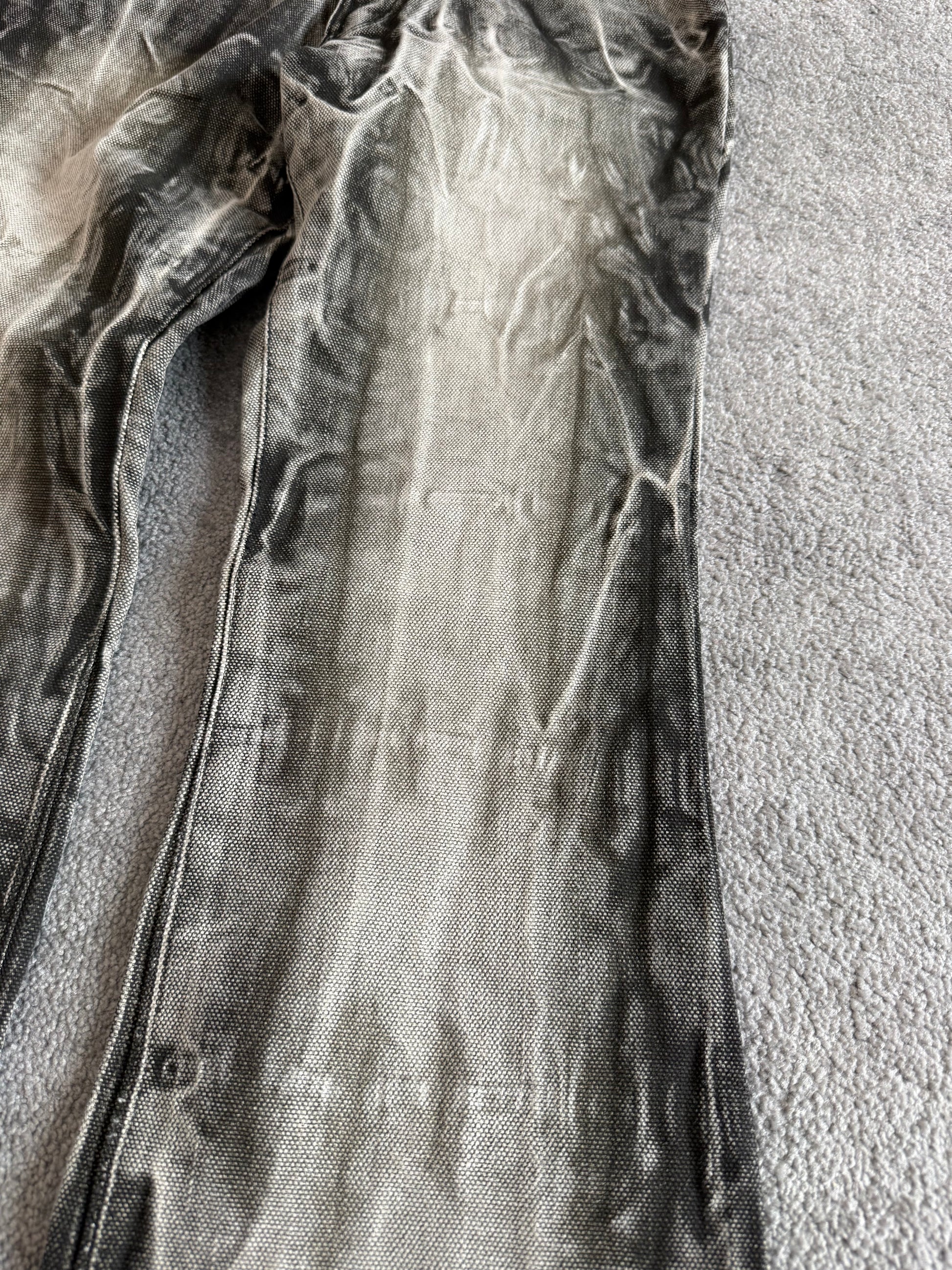 5351 Pour Les Hommes oil flared denim