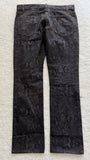 Schlussel snake coin & skin Bootcut Pants