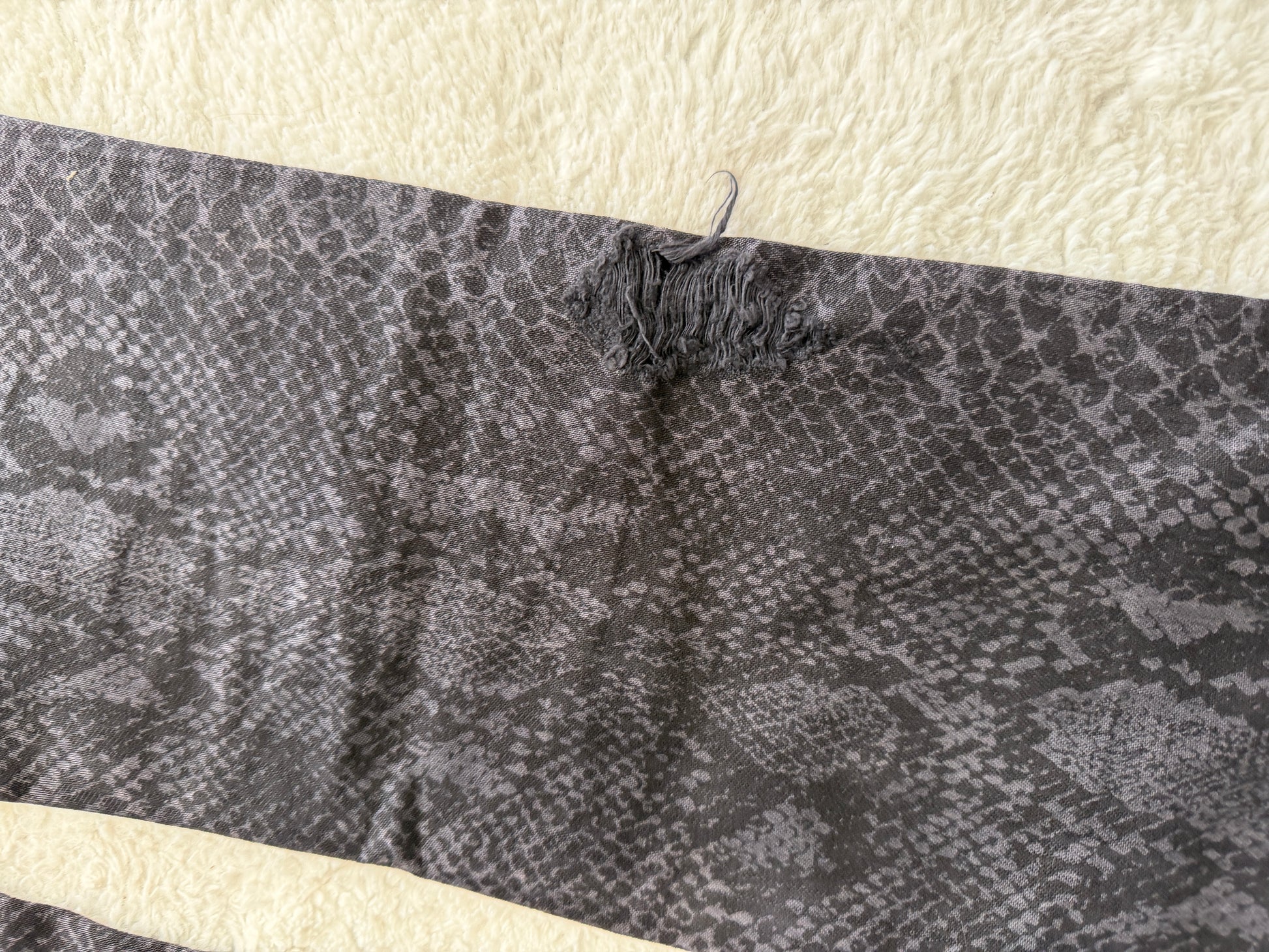 Schlussel snake coin & skin Bootcut Pants