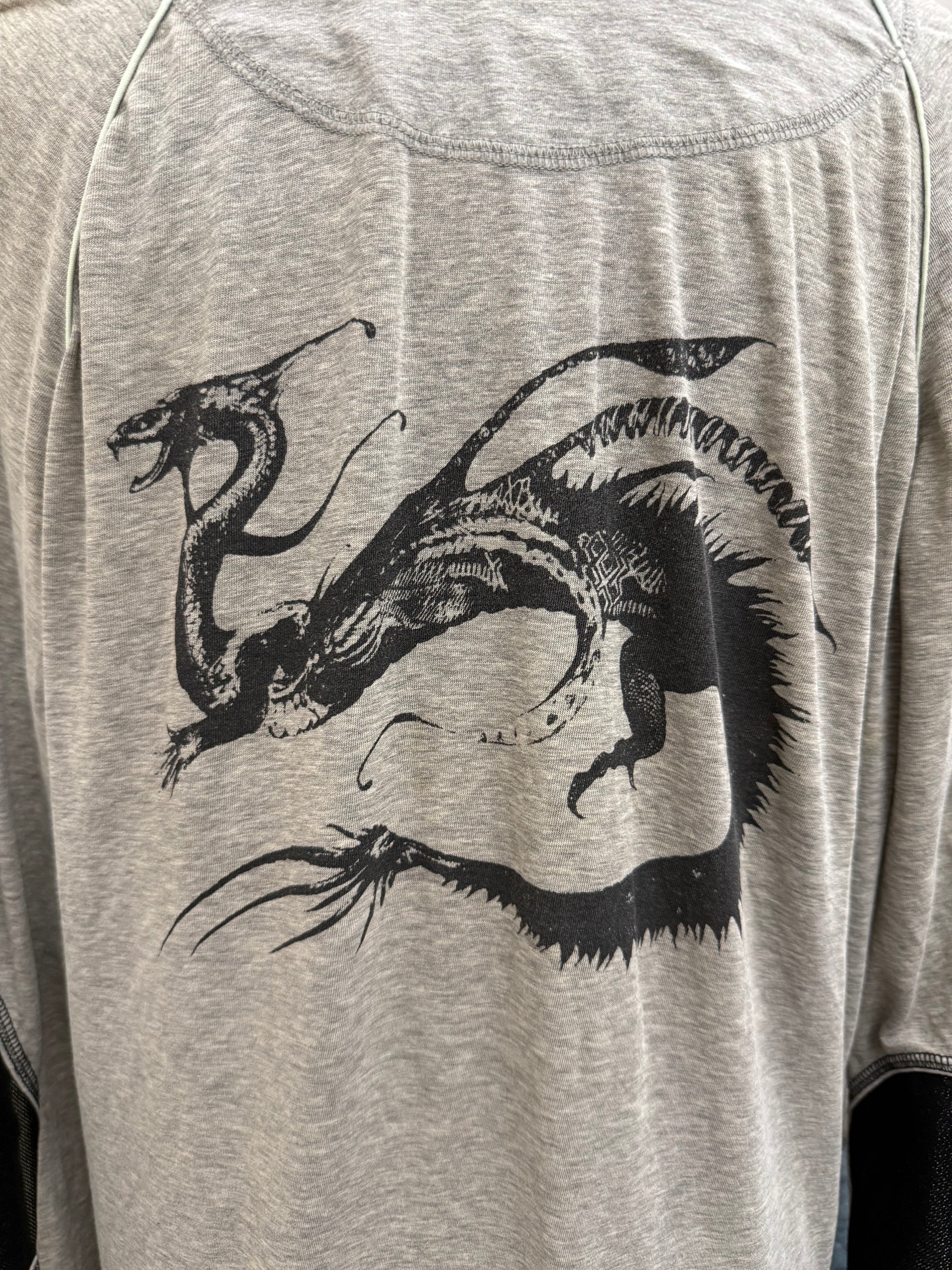 L.G.B Dragon Trip Grey Parka Size 2