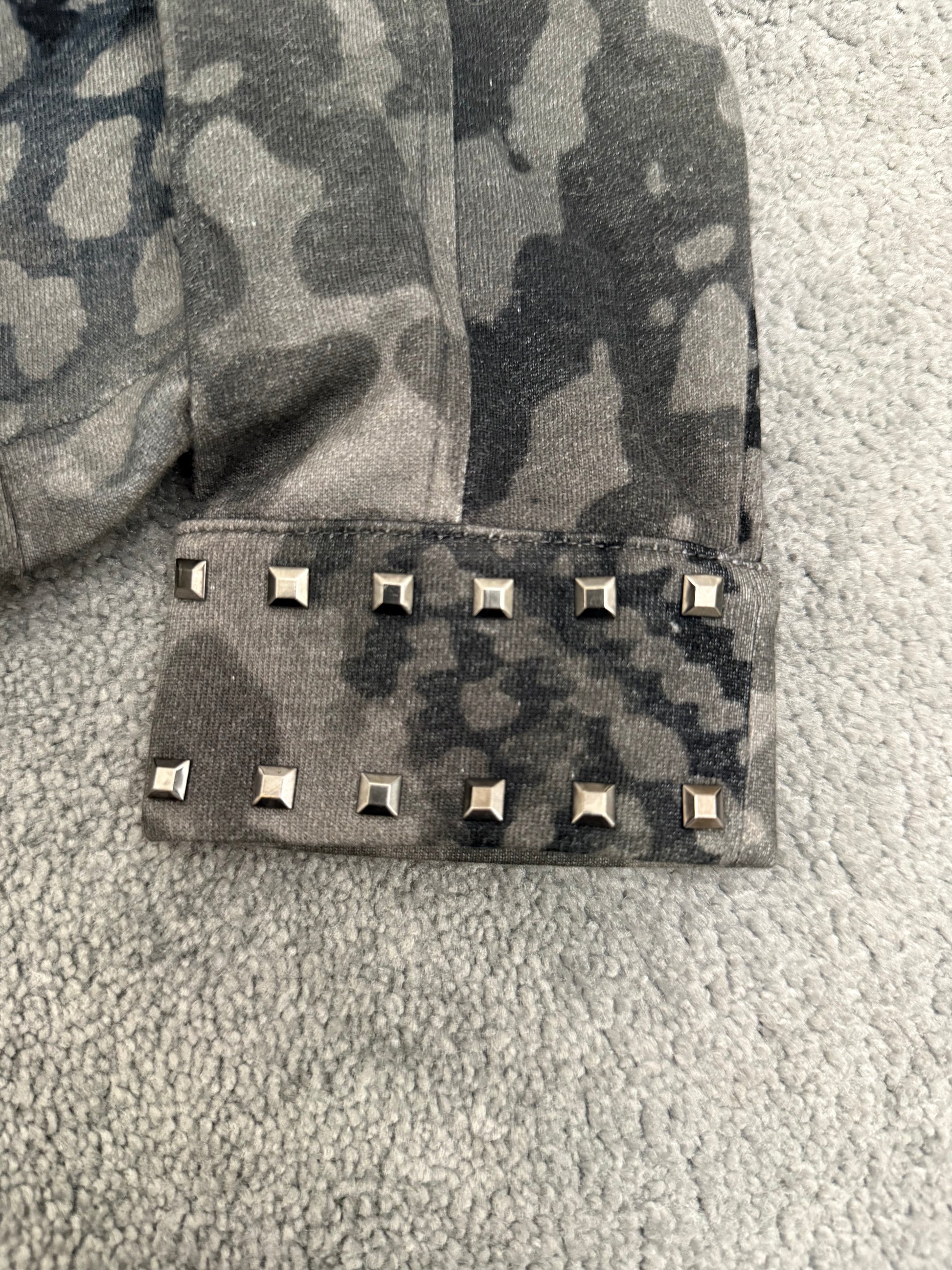 Monari multi exotical studded sweat jacket