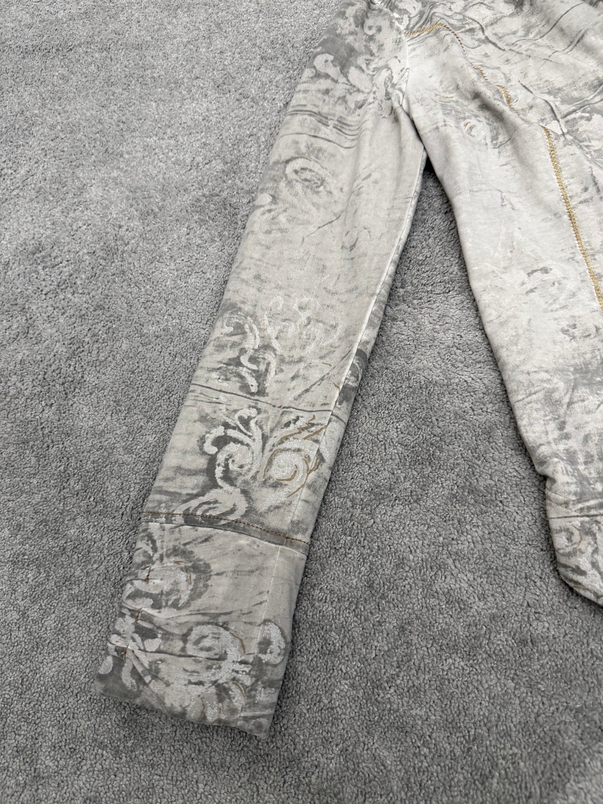 Bottega skull tribal blazer