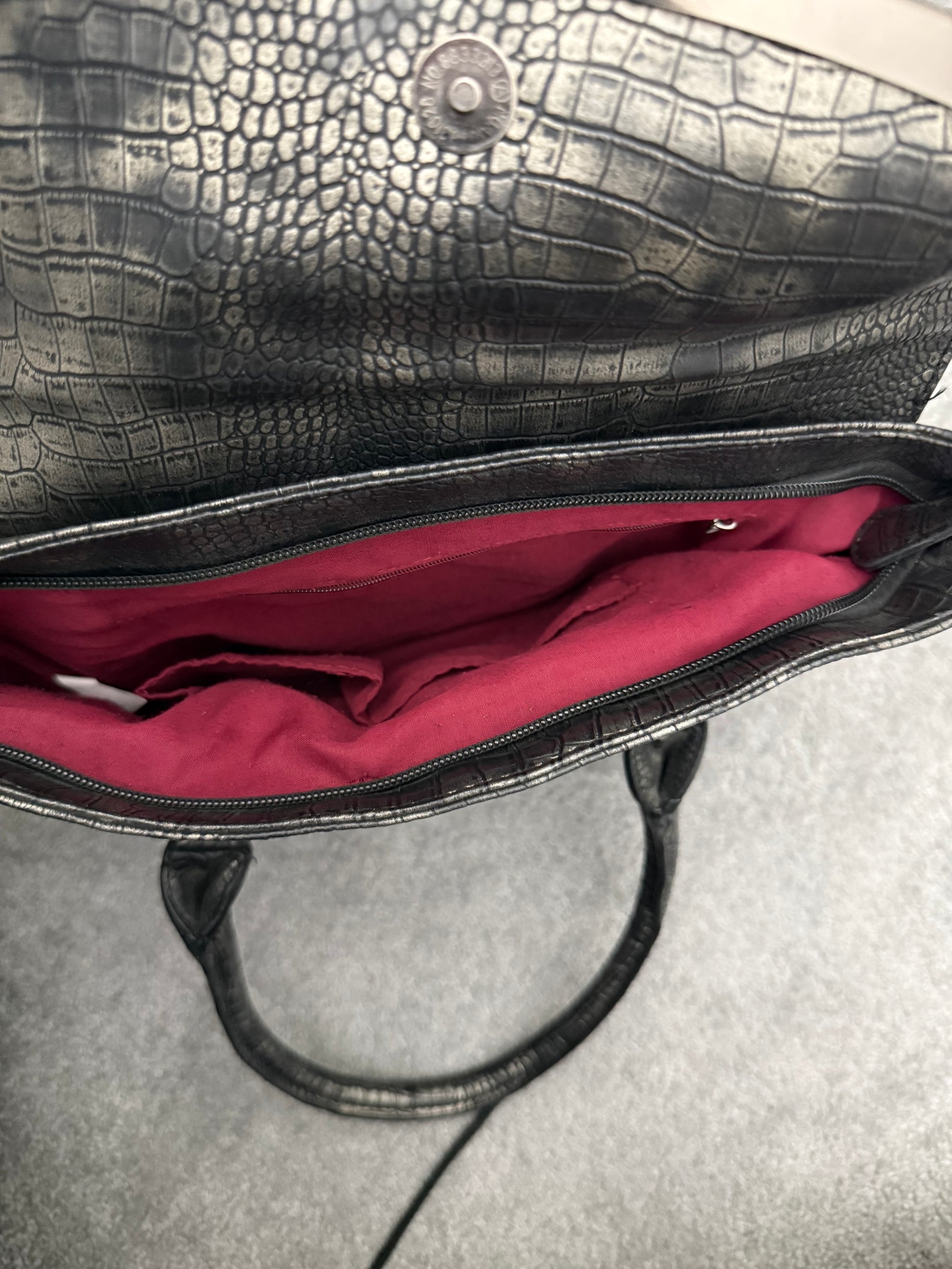 Crocodile mutant exotical patter bag