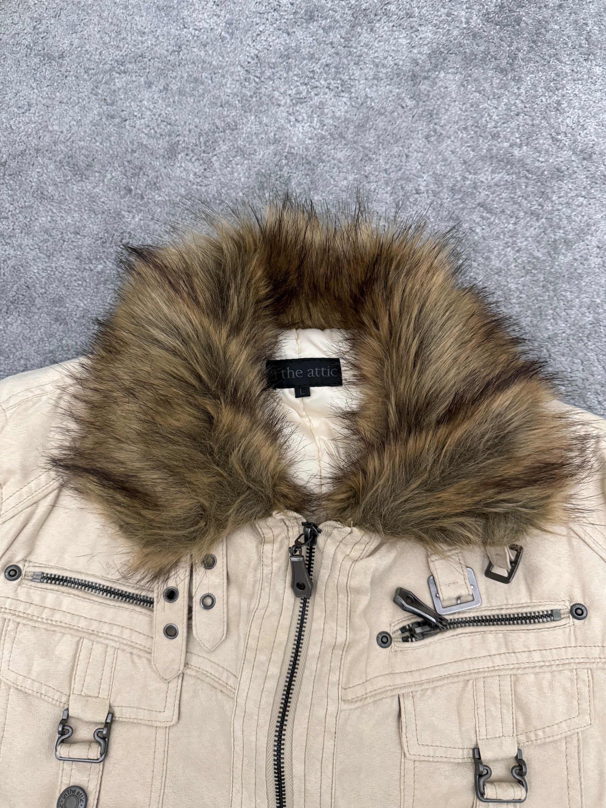 In the attic fur madness Jacket