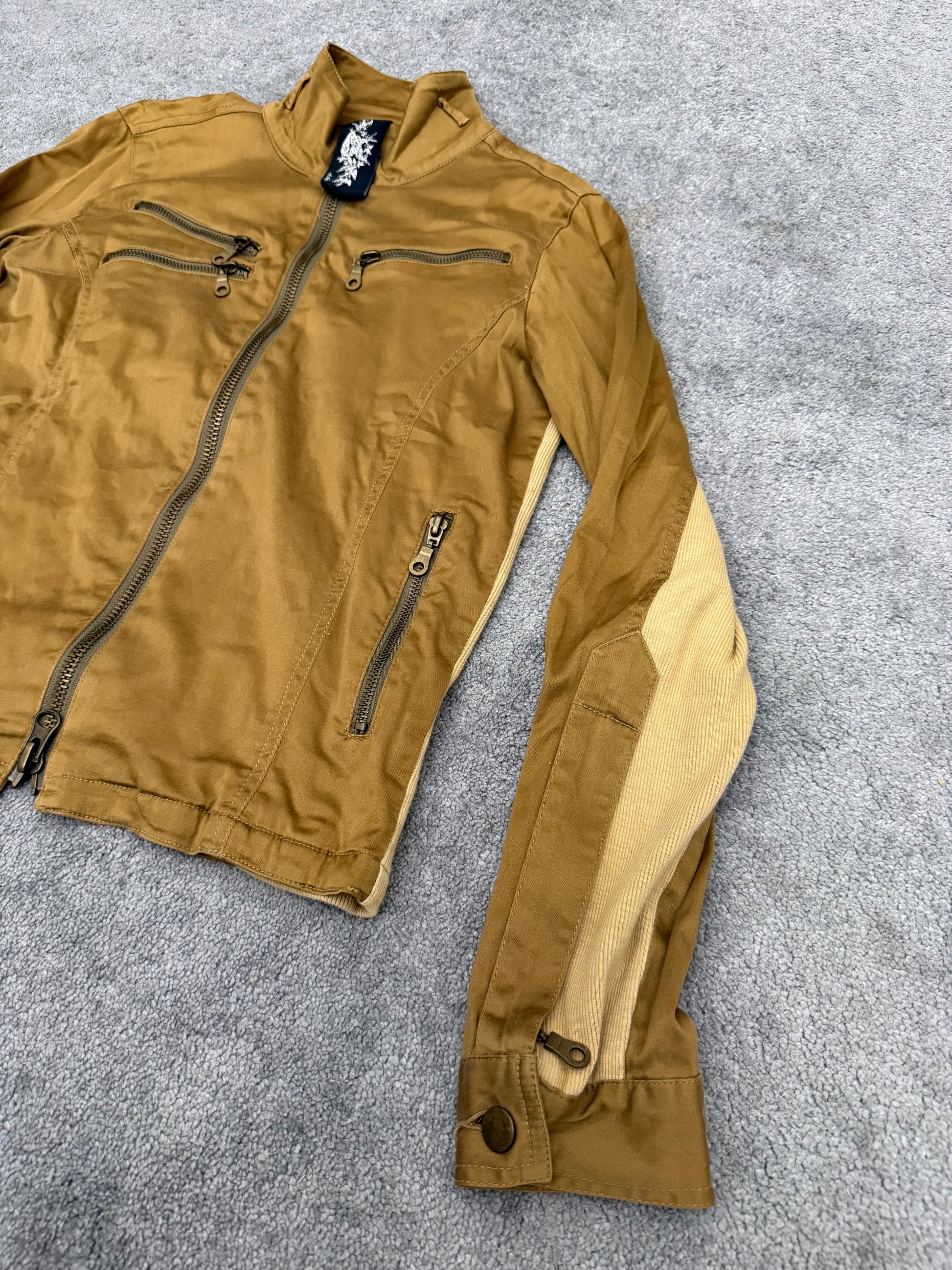 La Gate Hybrid Asymetrical zipper jacket