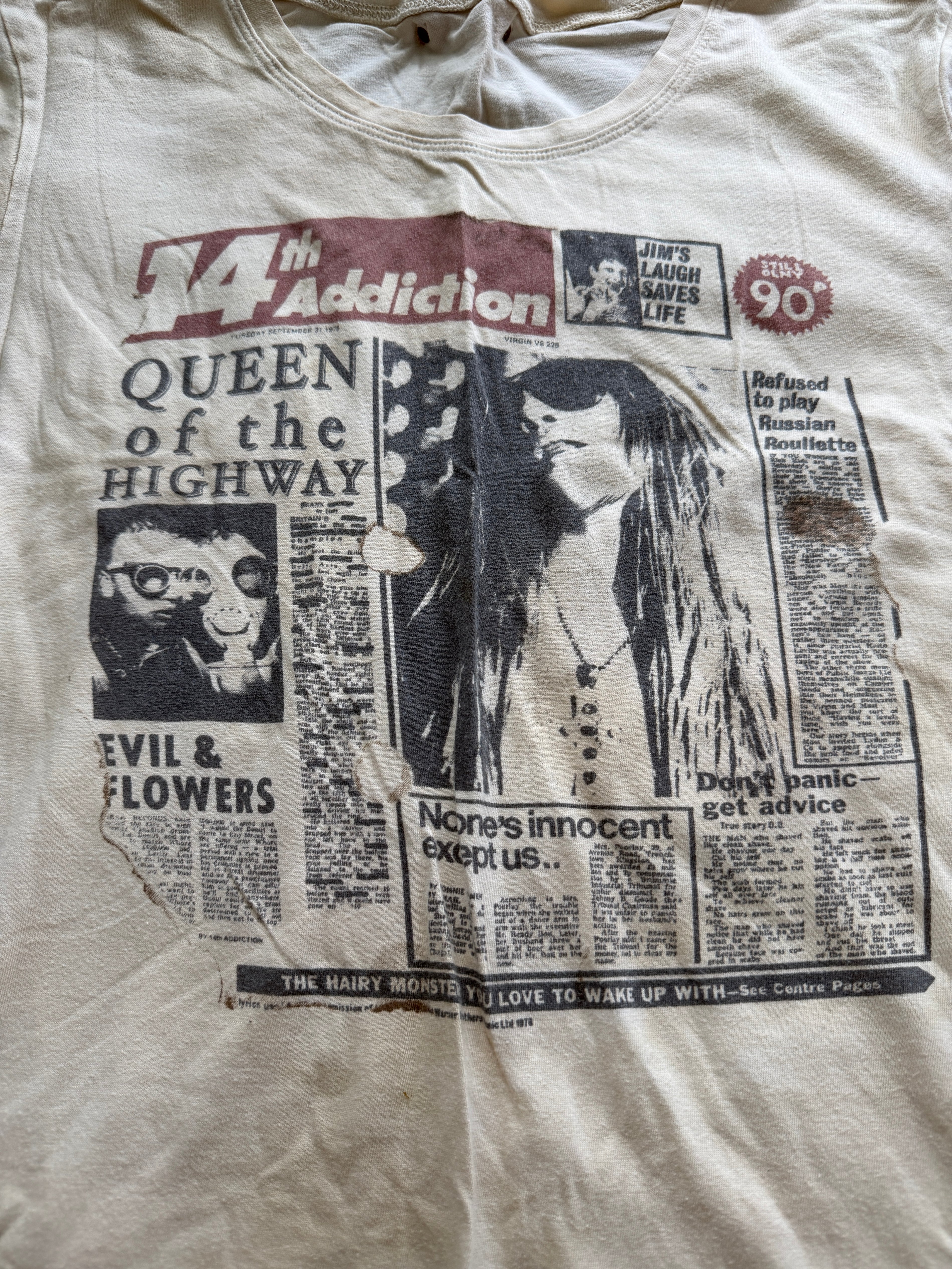 14th Addiction Newspaper OG Shirt