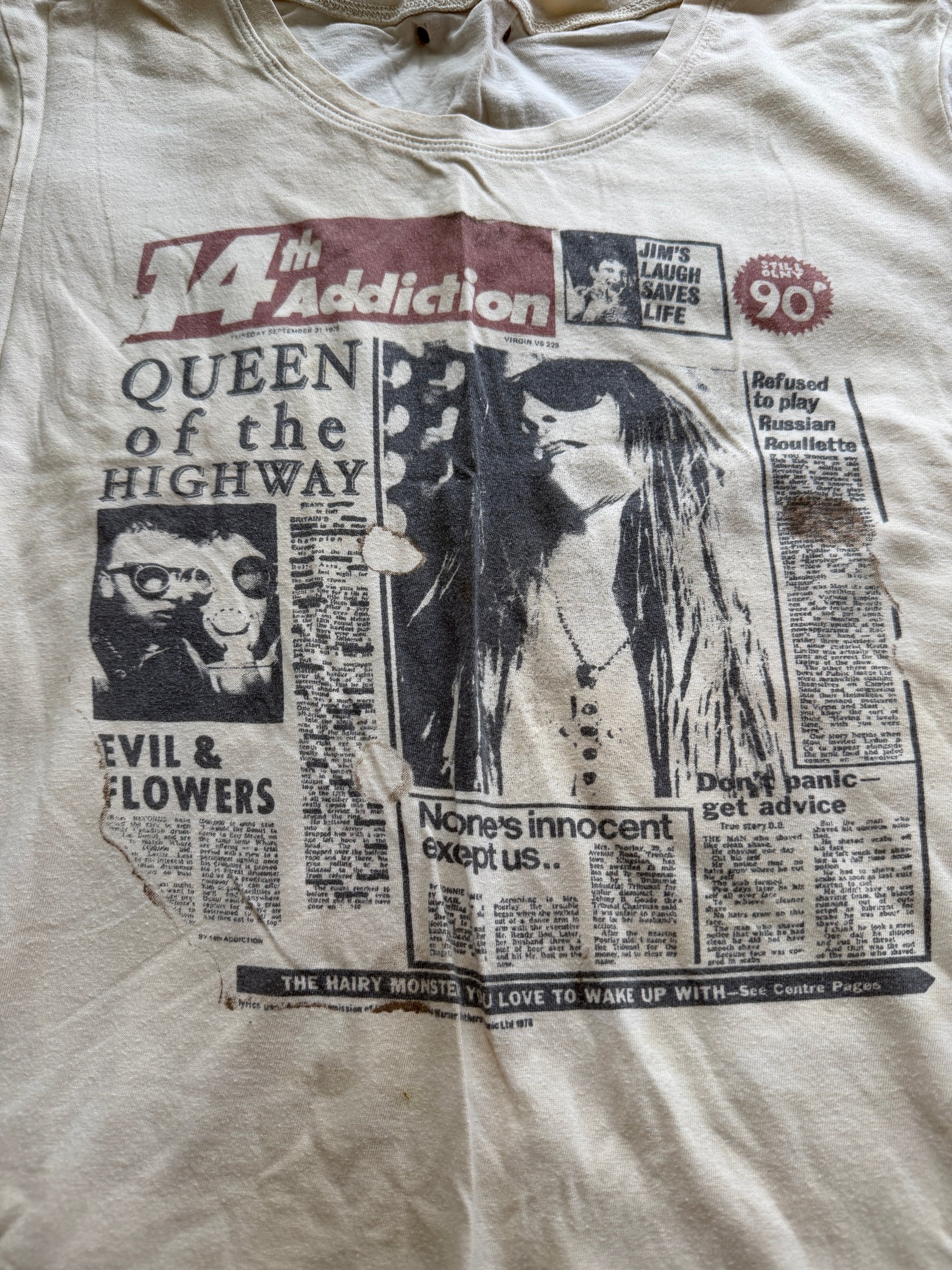 14th Addiction Newspaper OG Shirt