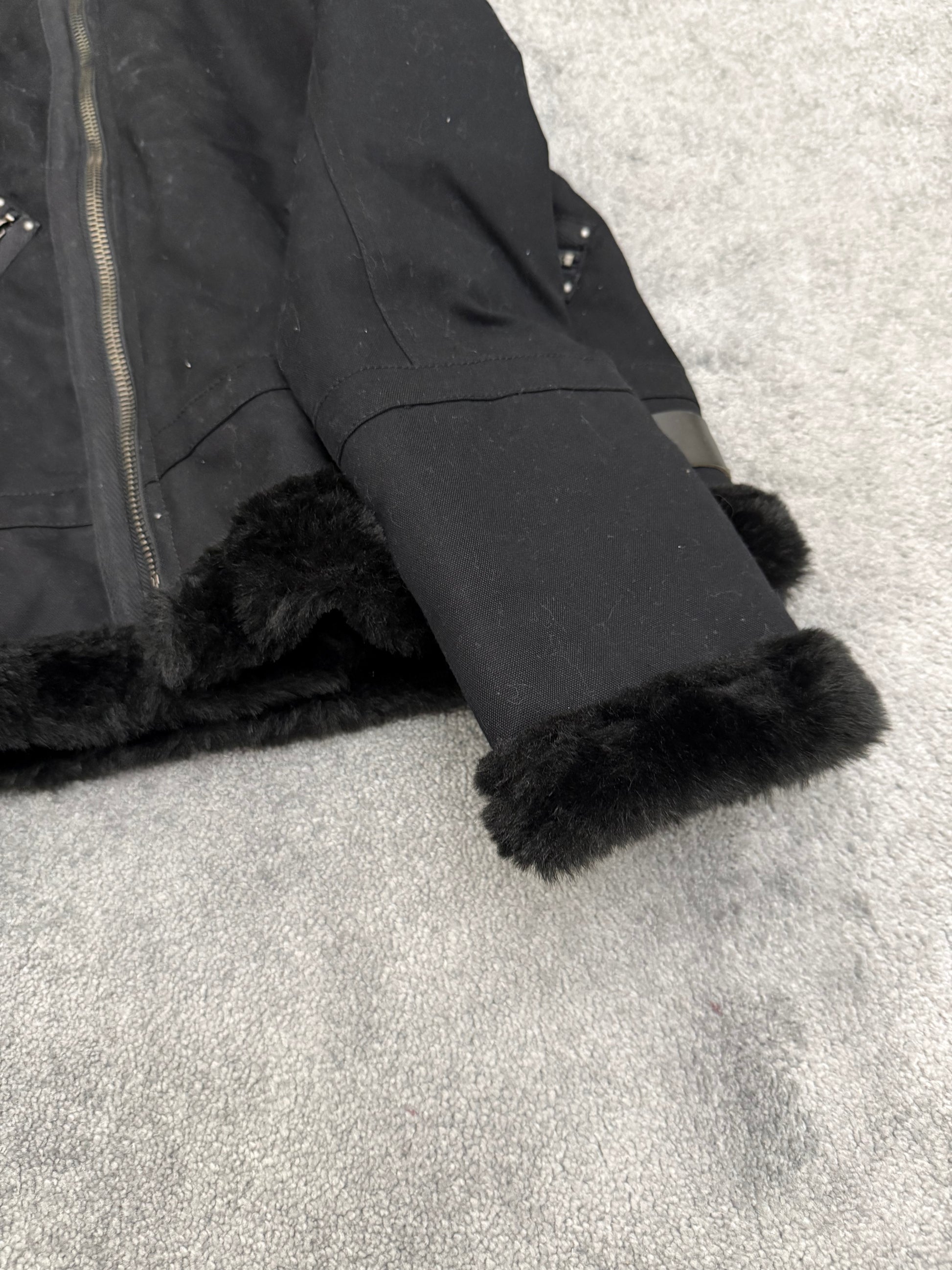 Midas 00“s Asymmetrical Flight Bomber fur jacket
