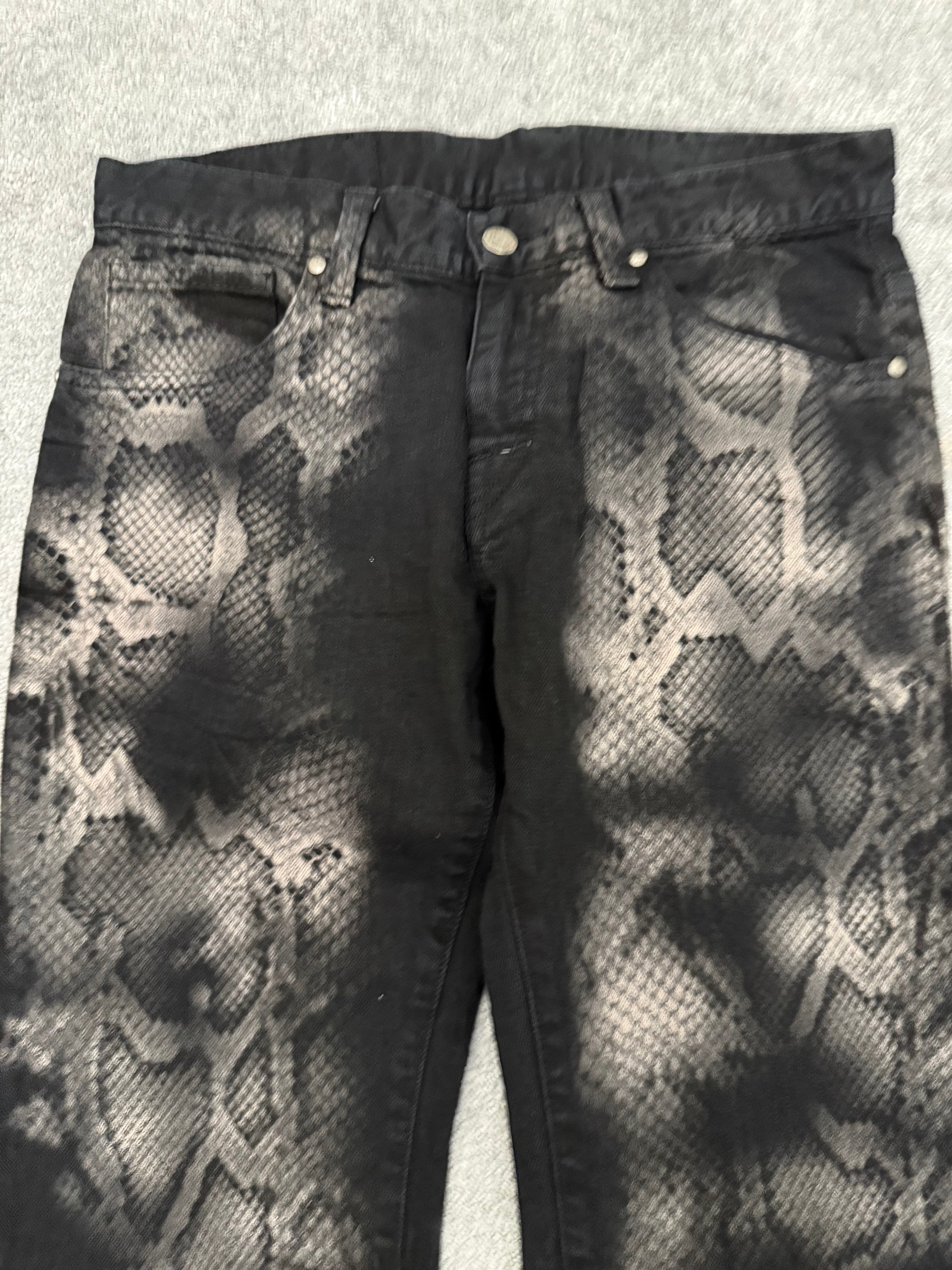 Tornado Mart Python madness bootcut pants
