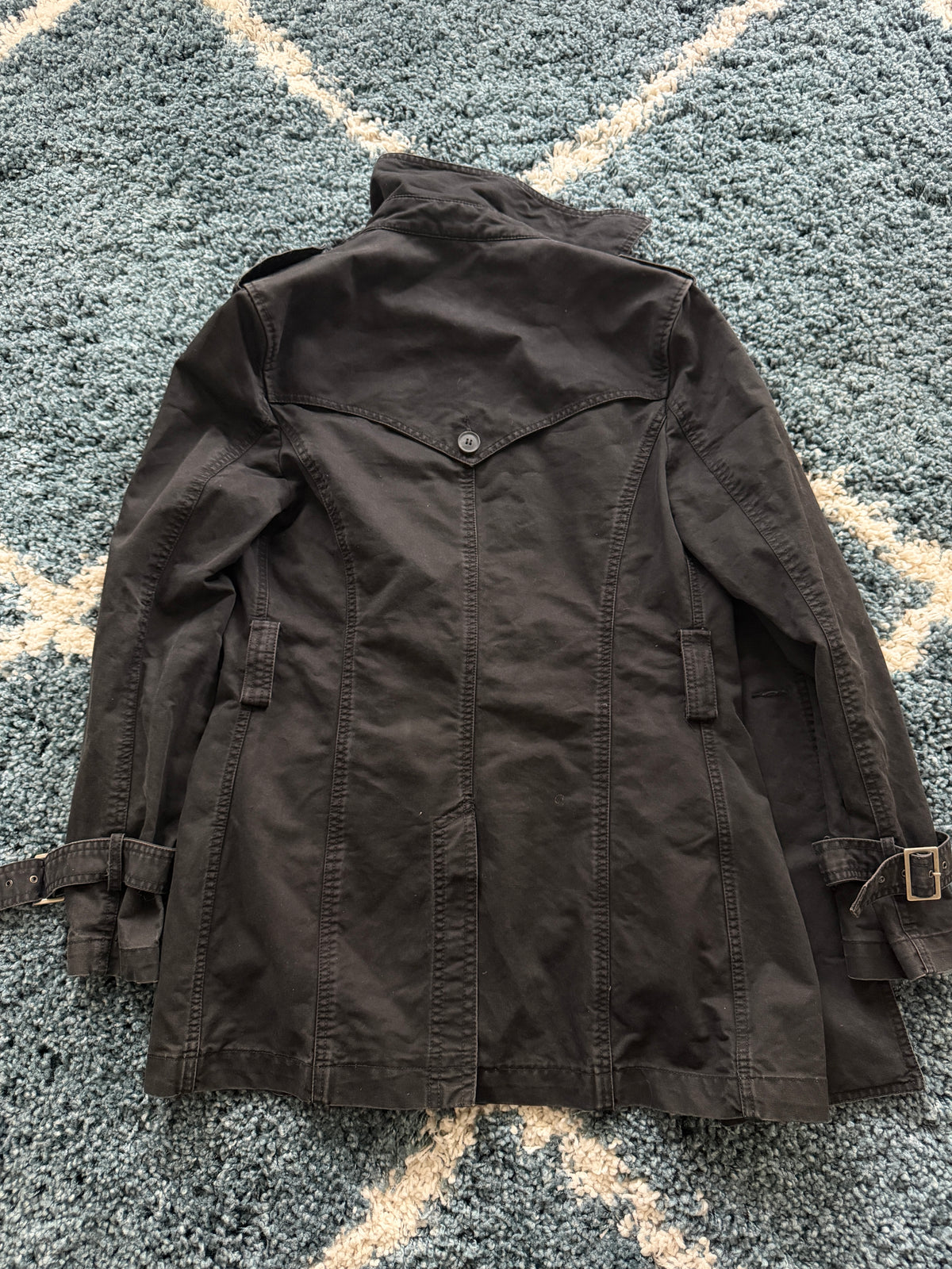Roshell Military Flap Belt Coat