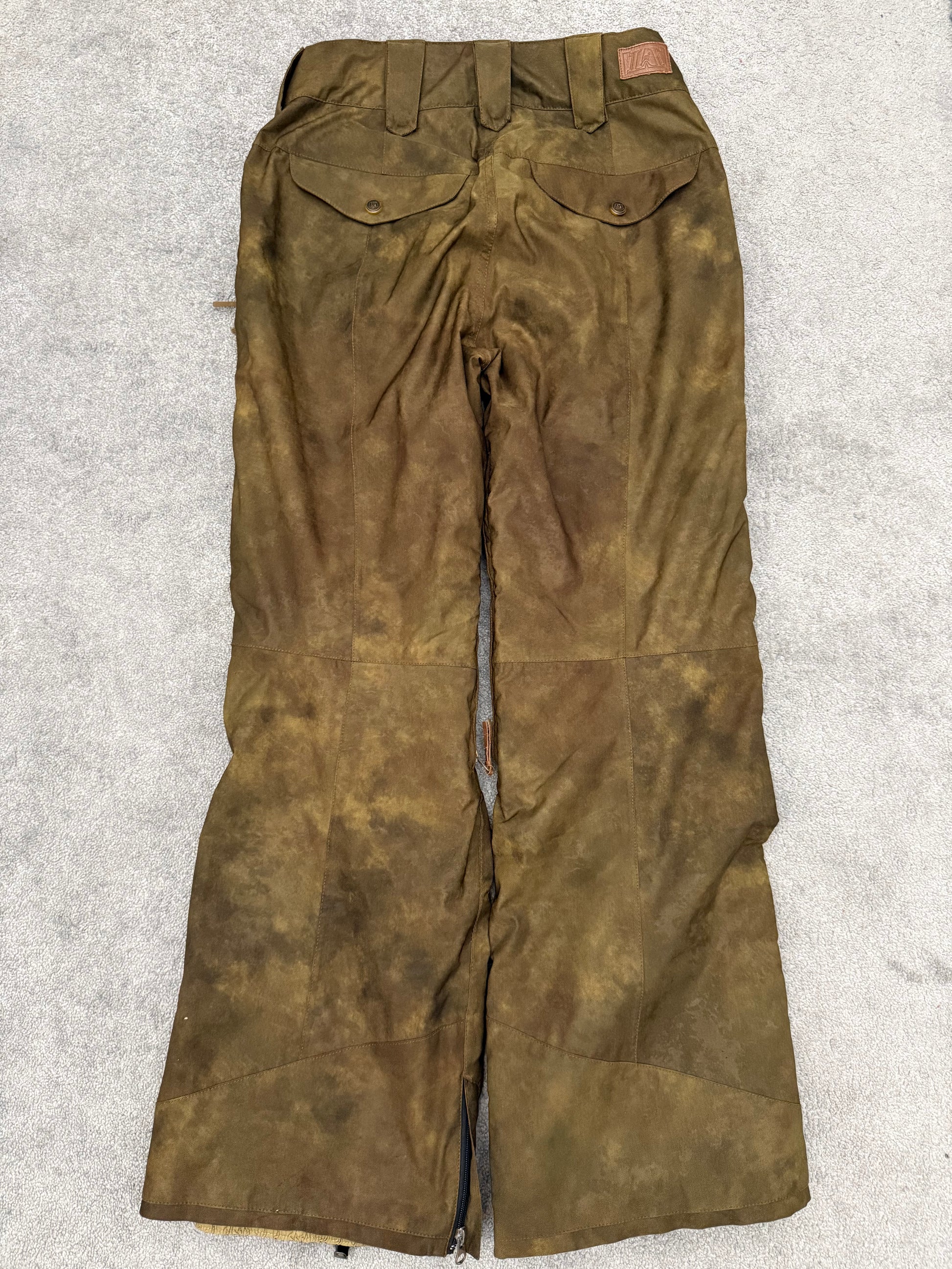 LL Rustic Flared Cargo ski pants