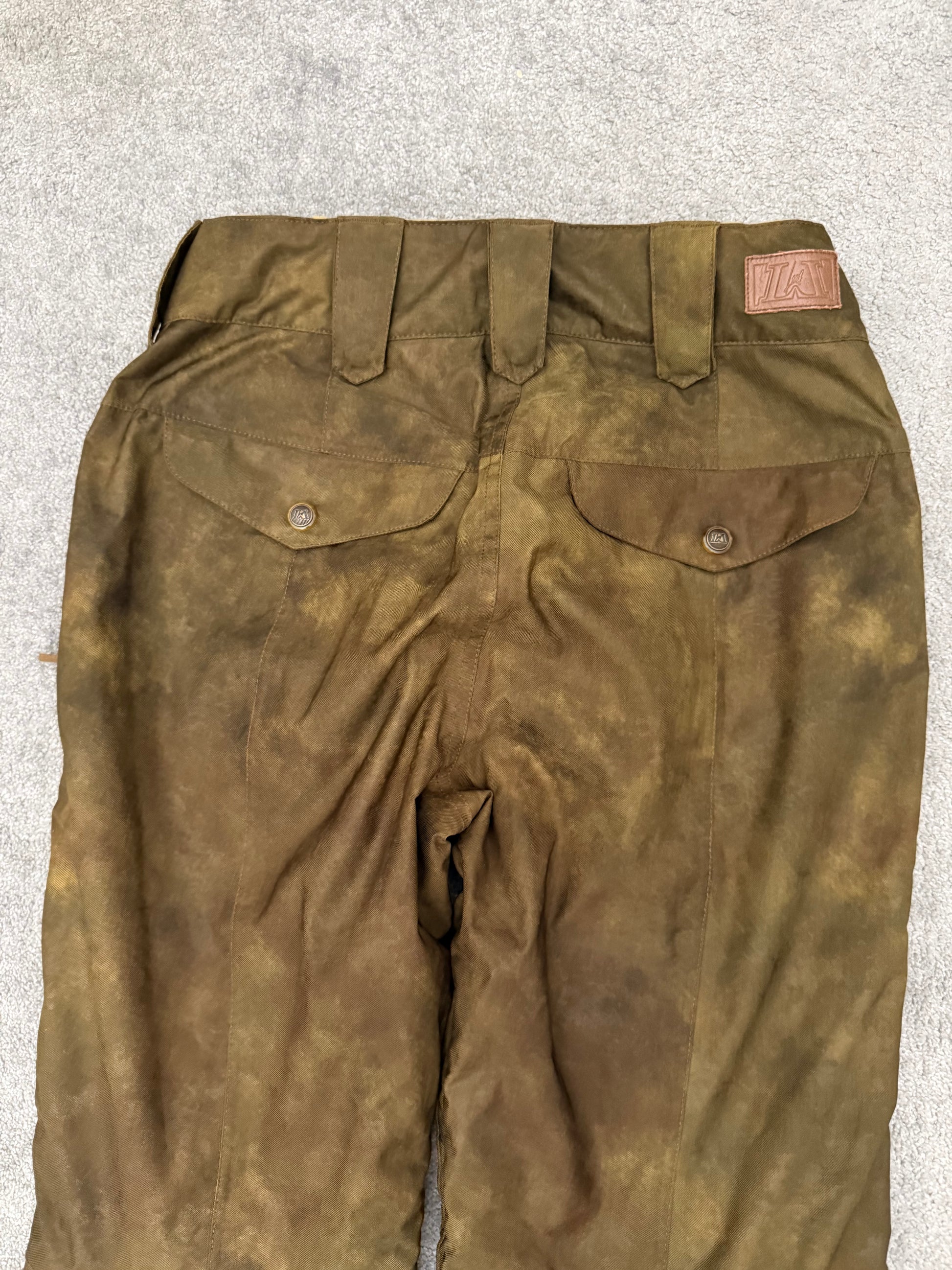 LL Rustic Flared Cargo ski pants