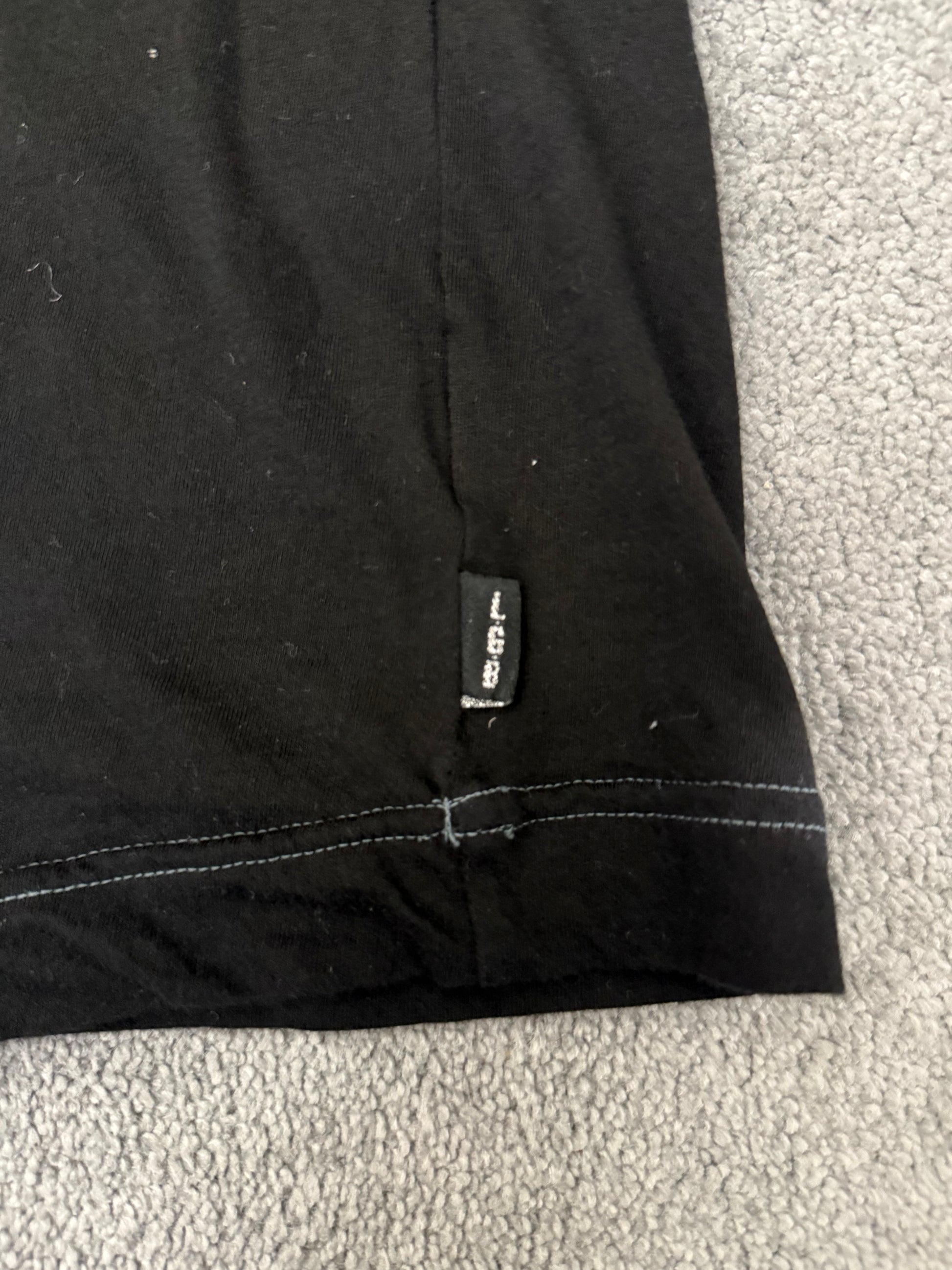 L.G.B reflective American flag leather patched shirt