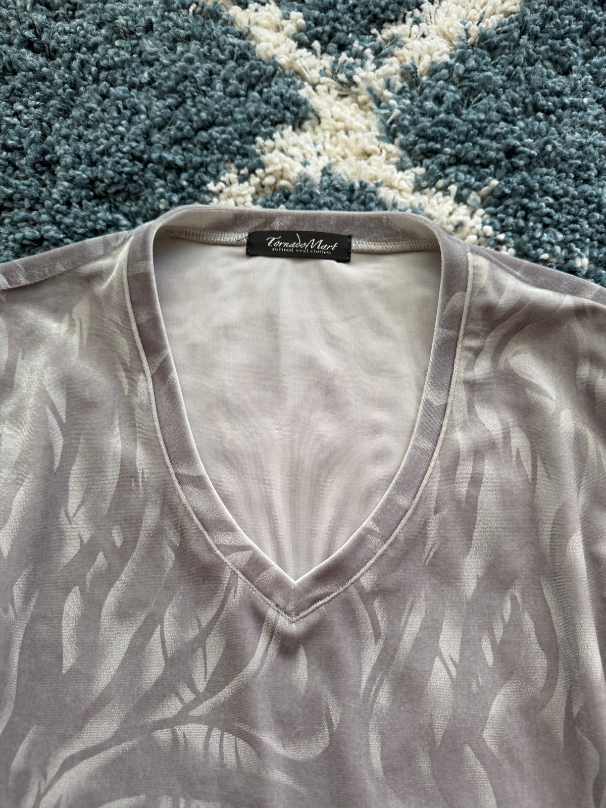 Tornado Mart Tribal Velour Longsleeve