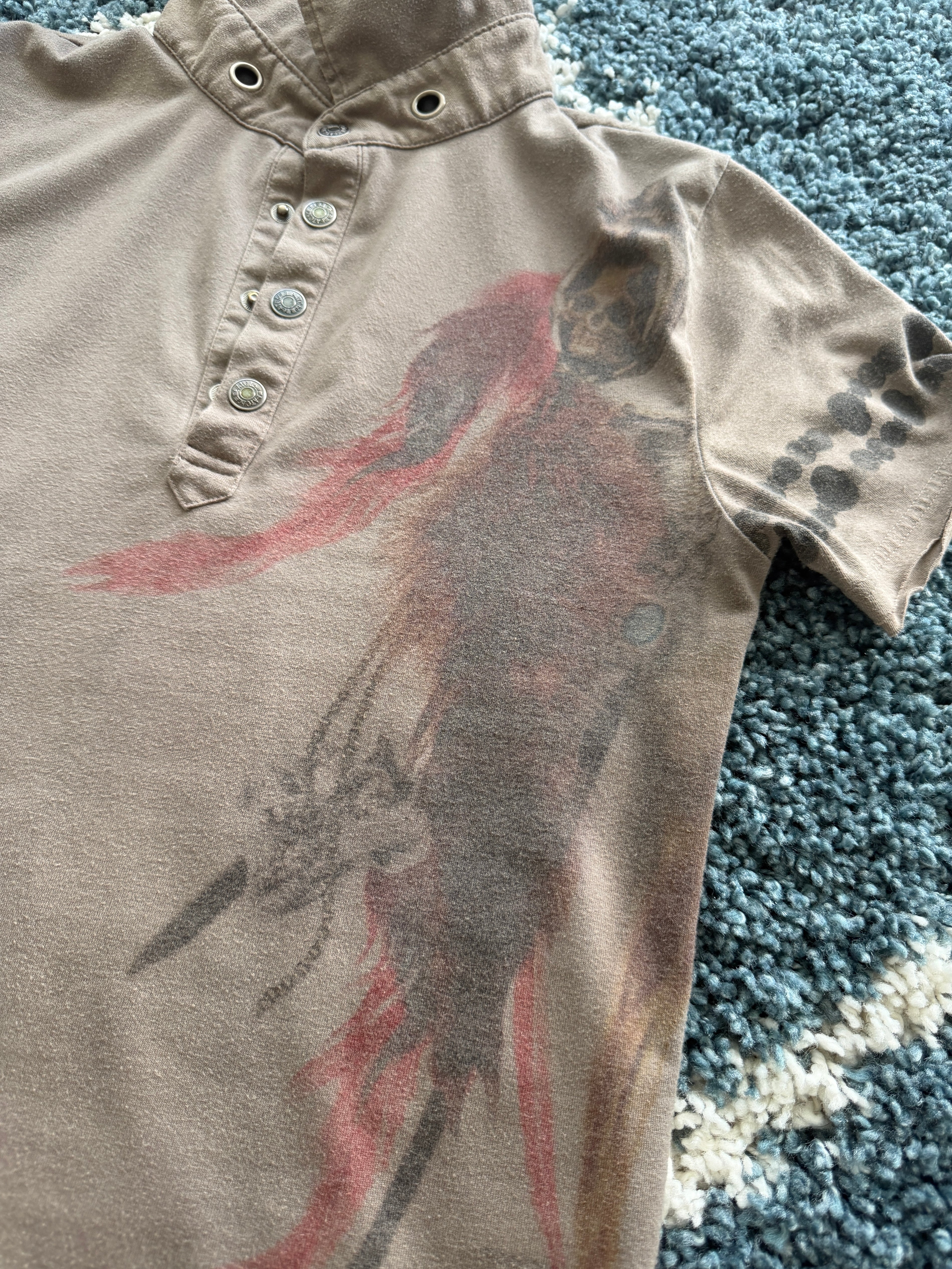 In The Attic ‘Forgotten Memories’ Tribal Polo Shirt