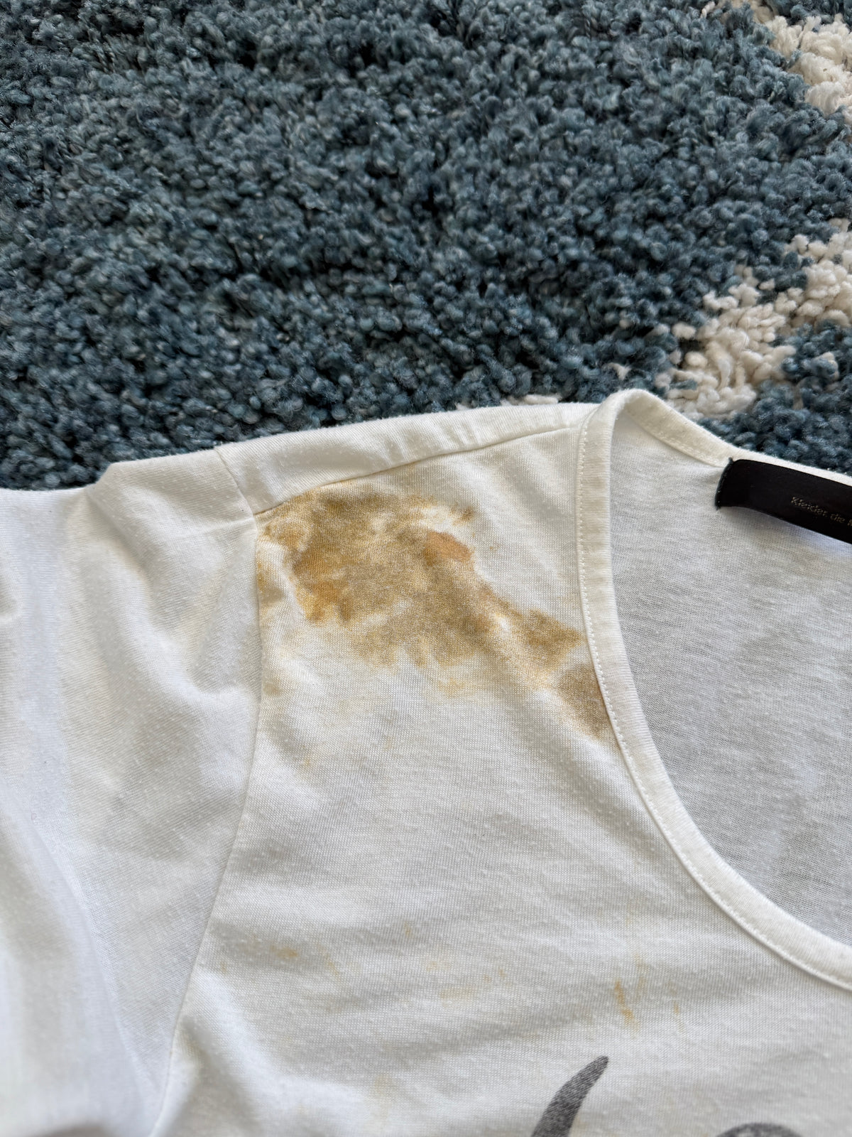 Schlussel Rust Detailed Tribe Shirt