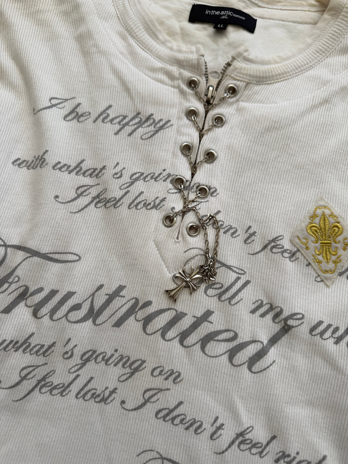 In The Attic Chained Poem Longsleeve