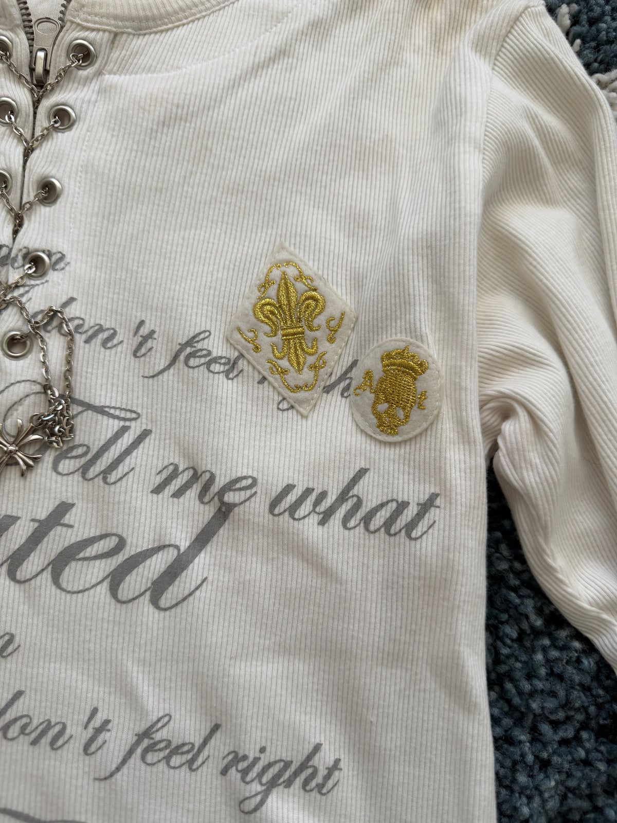 In The Attic Chained Poem Longsleeve