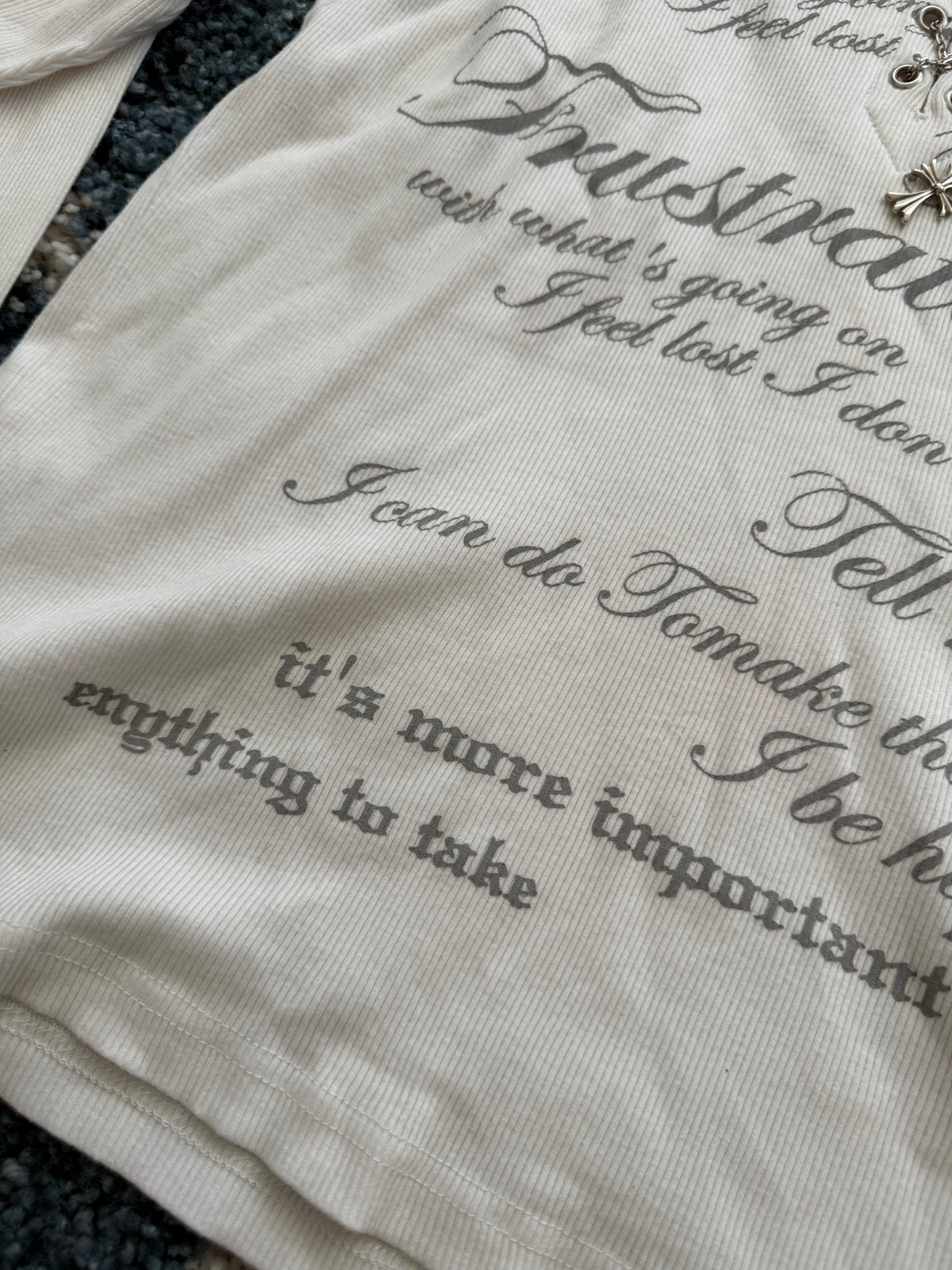 In The Attic Chained Poem Longsleeve