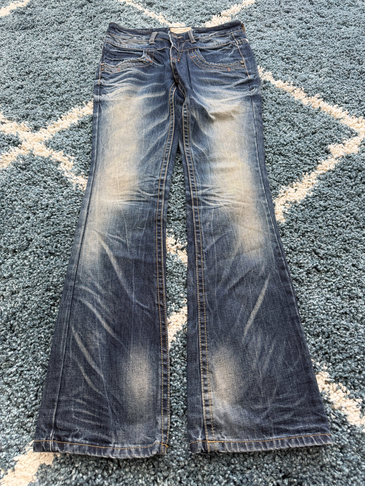 Lolita Studded Clawmark Flared Pants