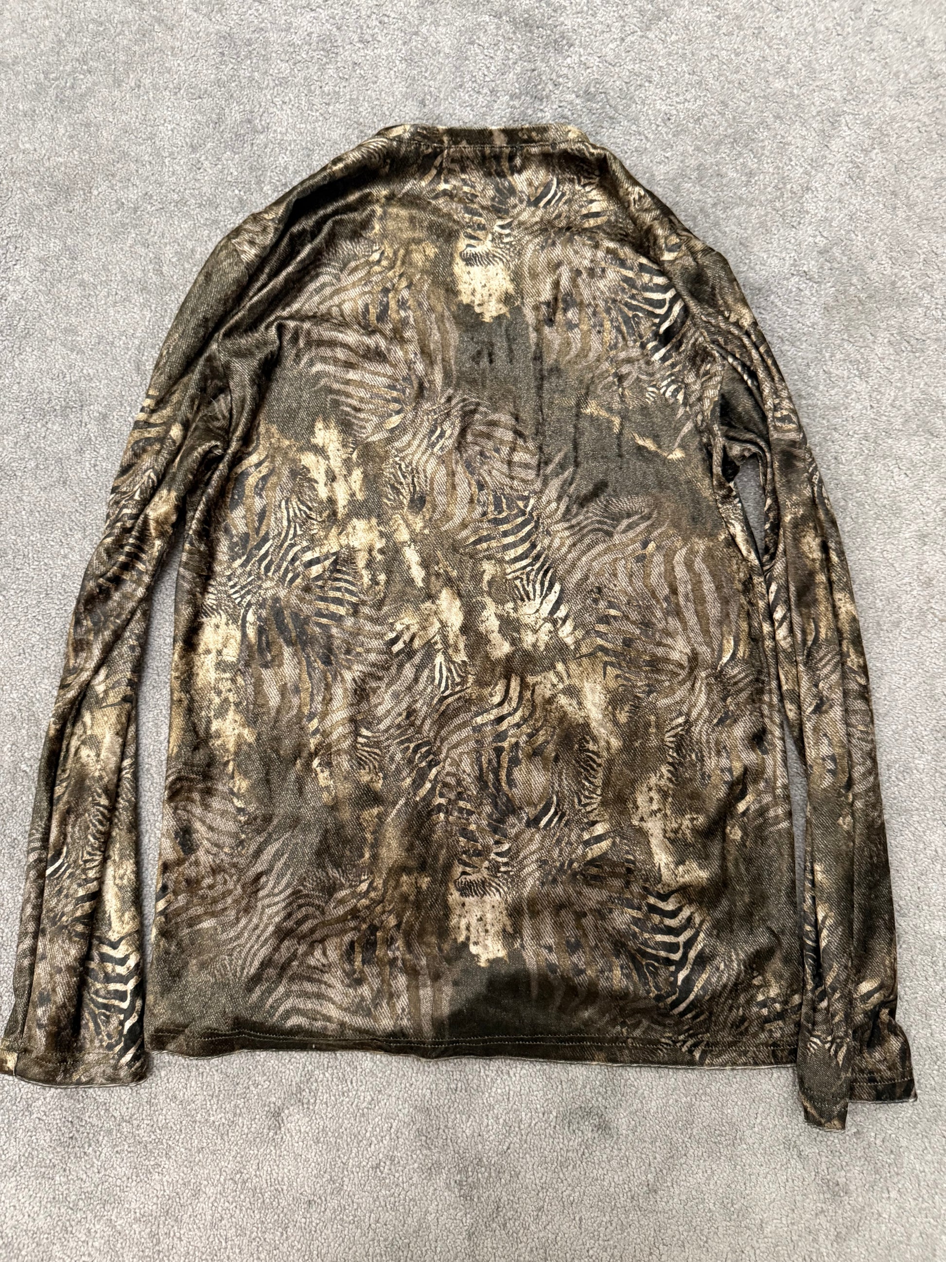 Tornado Mart Velour Zebra Longsleeve