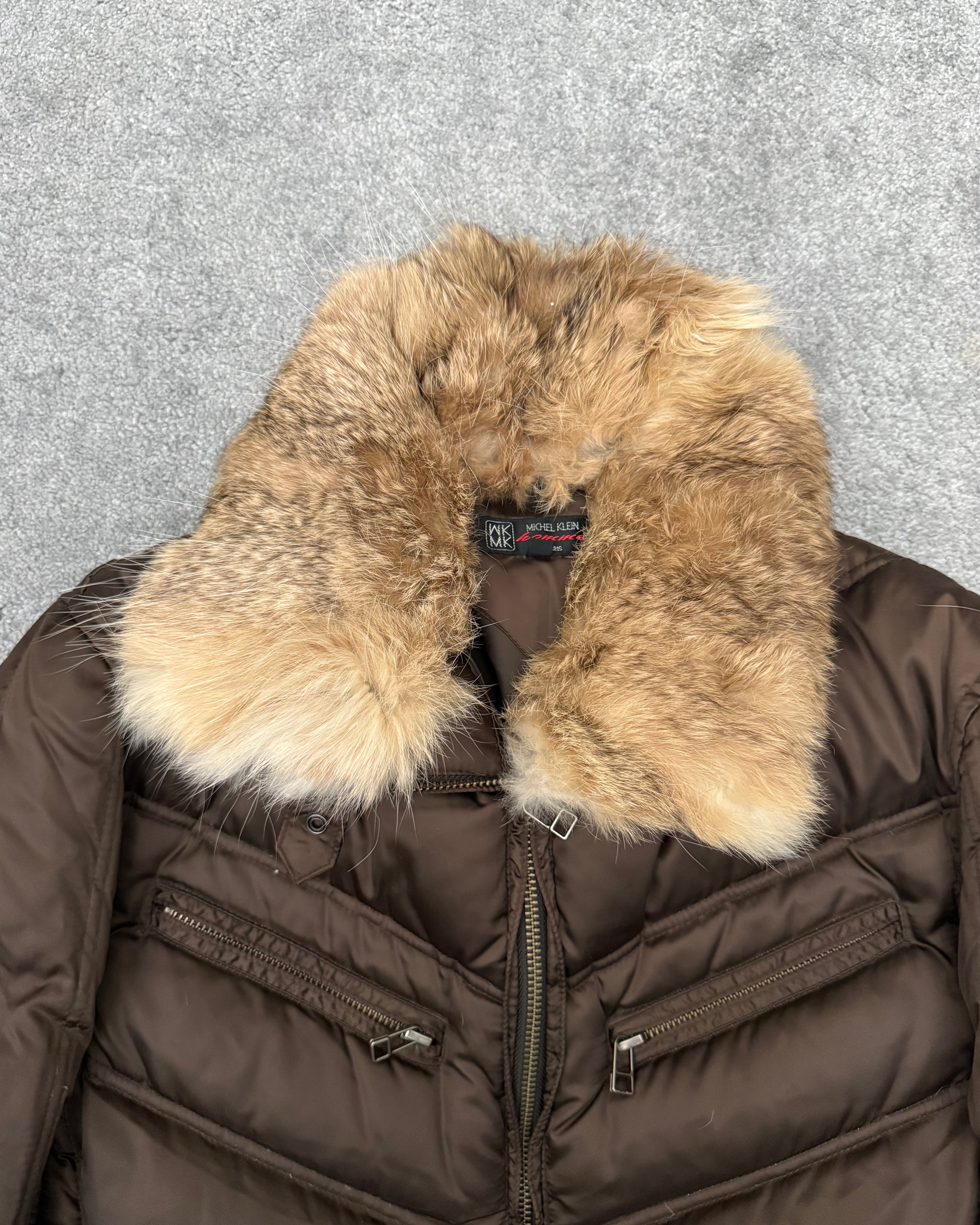 Michel Klein Rabbit Rabbit Fur Puffer Jacket