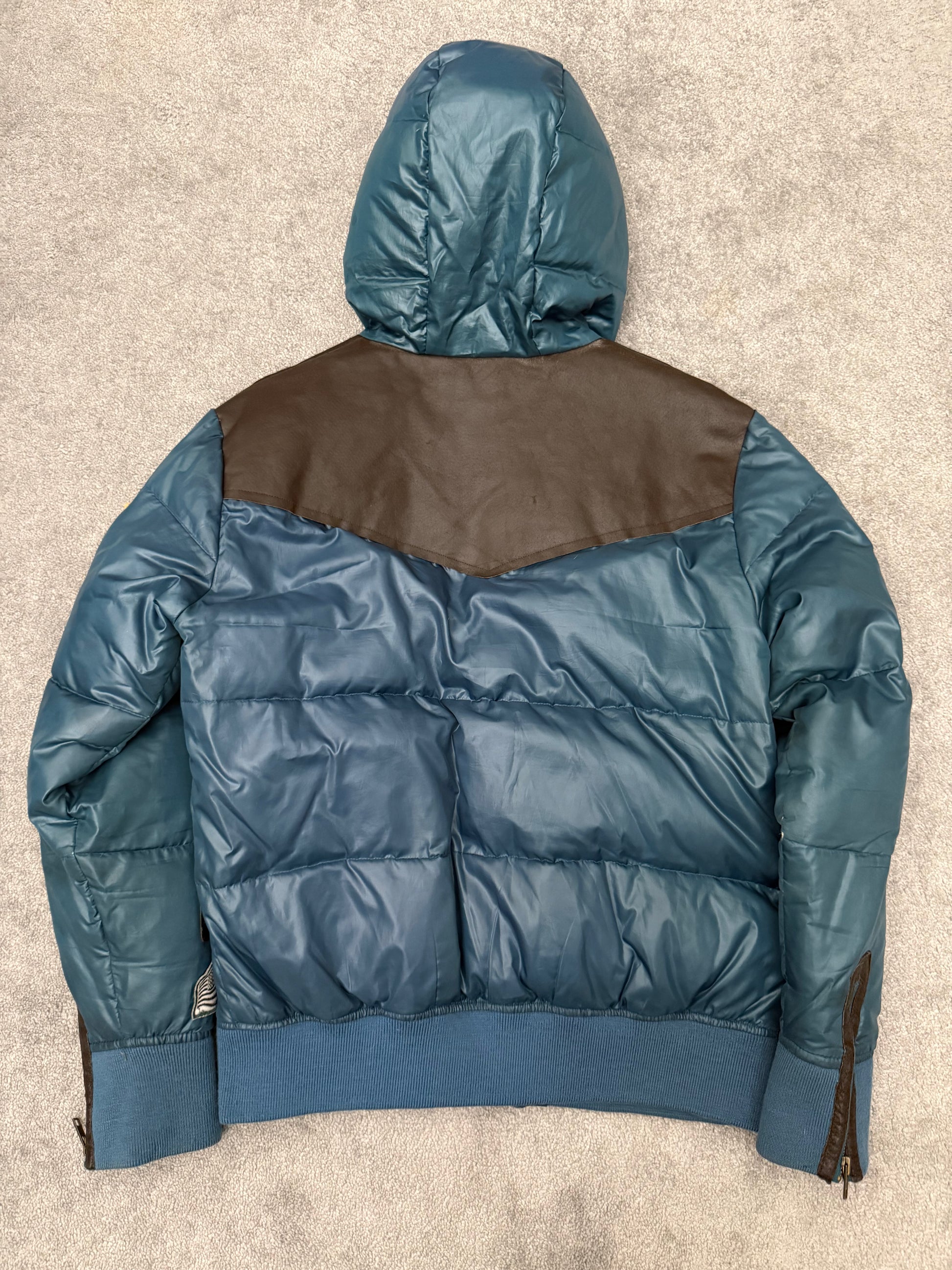 Geronimo Patched Puffer Jacket