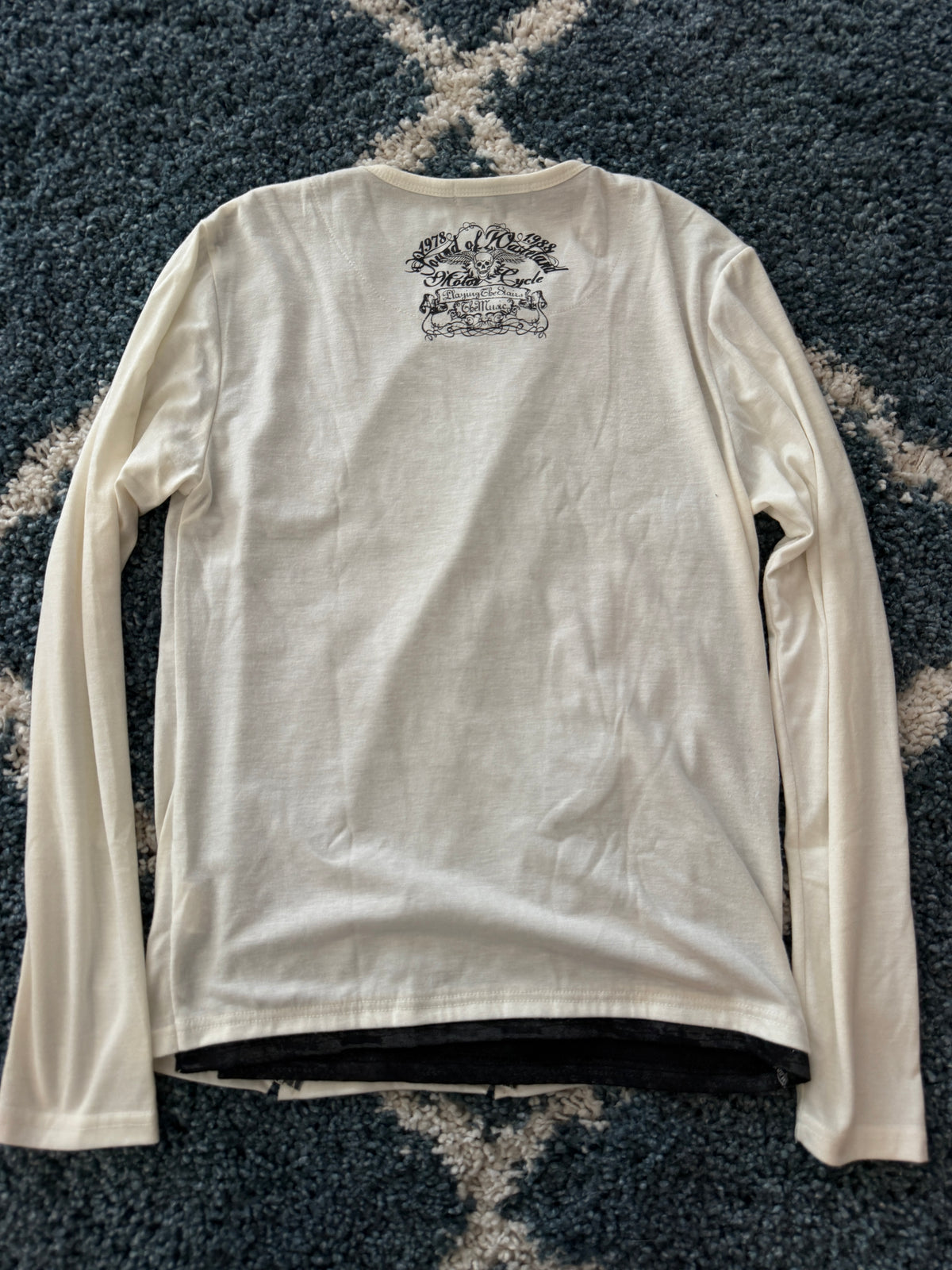 In The Attic Double Layered Zippers Longsleeve