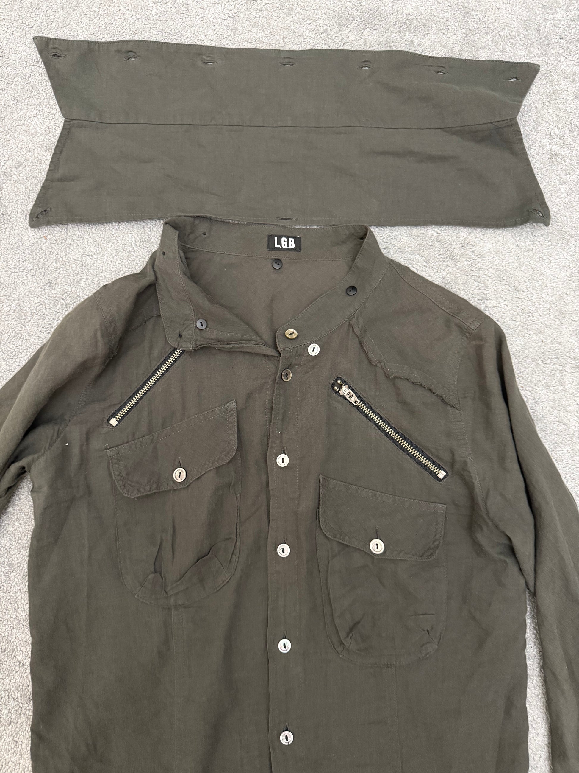 LGB Griffin Phoenix side button up Shirt