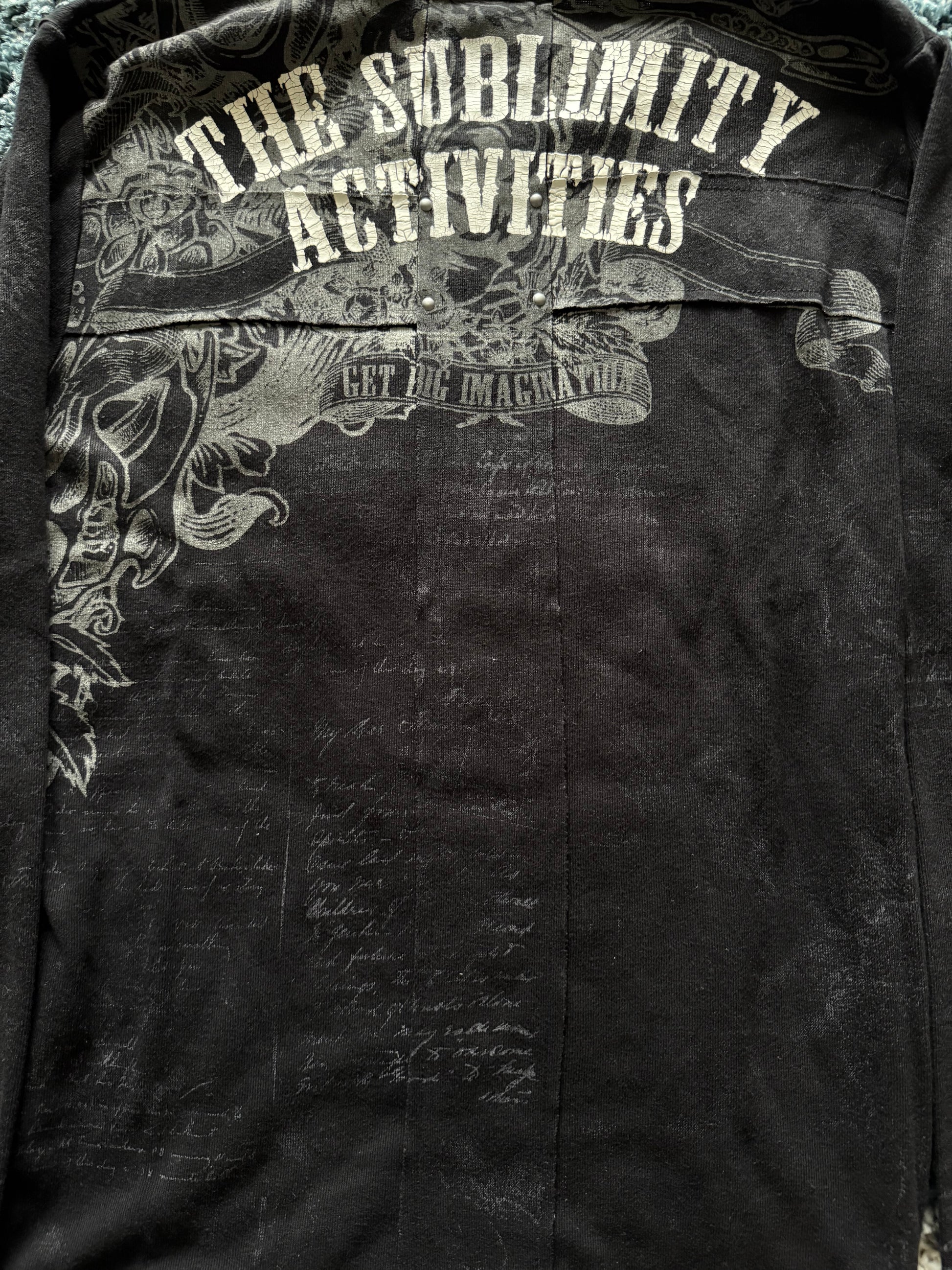 In the attic crazy poem tribal backcross longsleeve