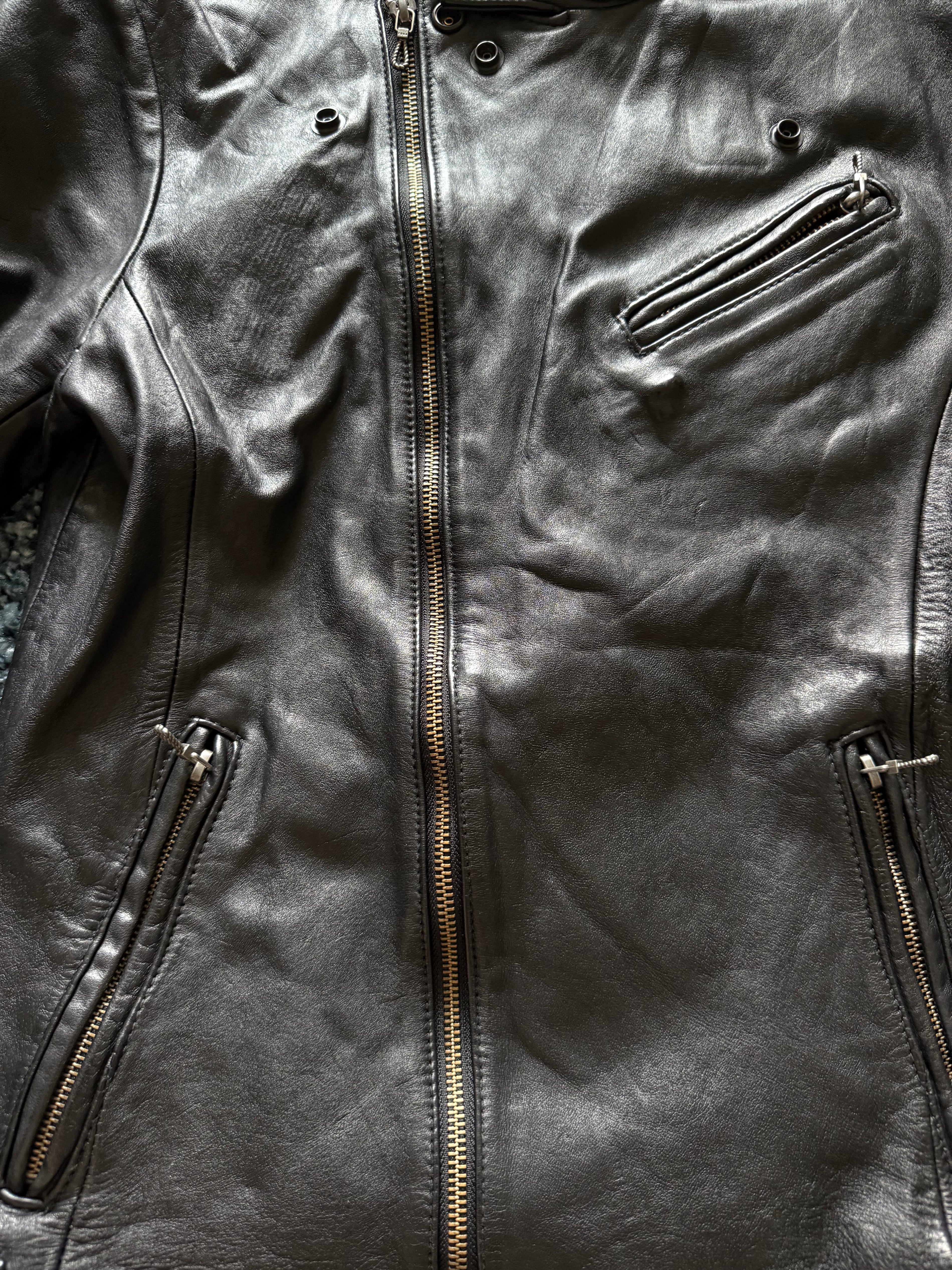 FUGA Asymetrical rider jacket