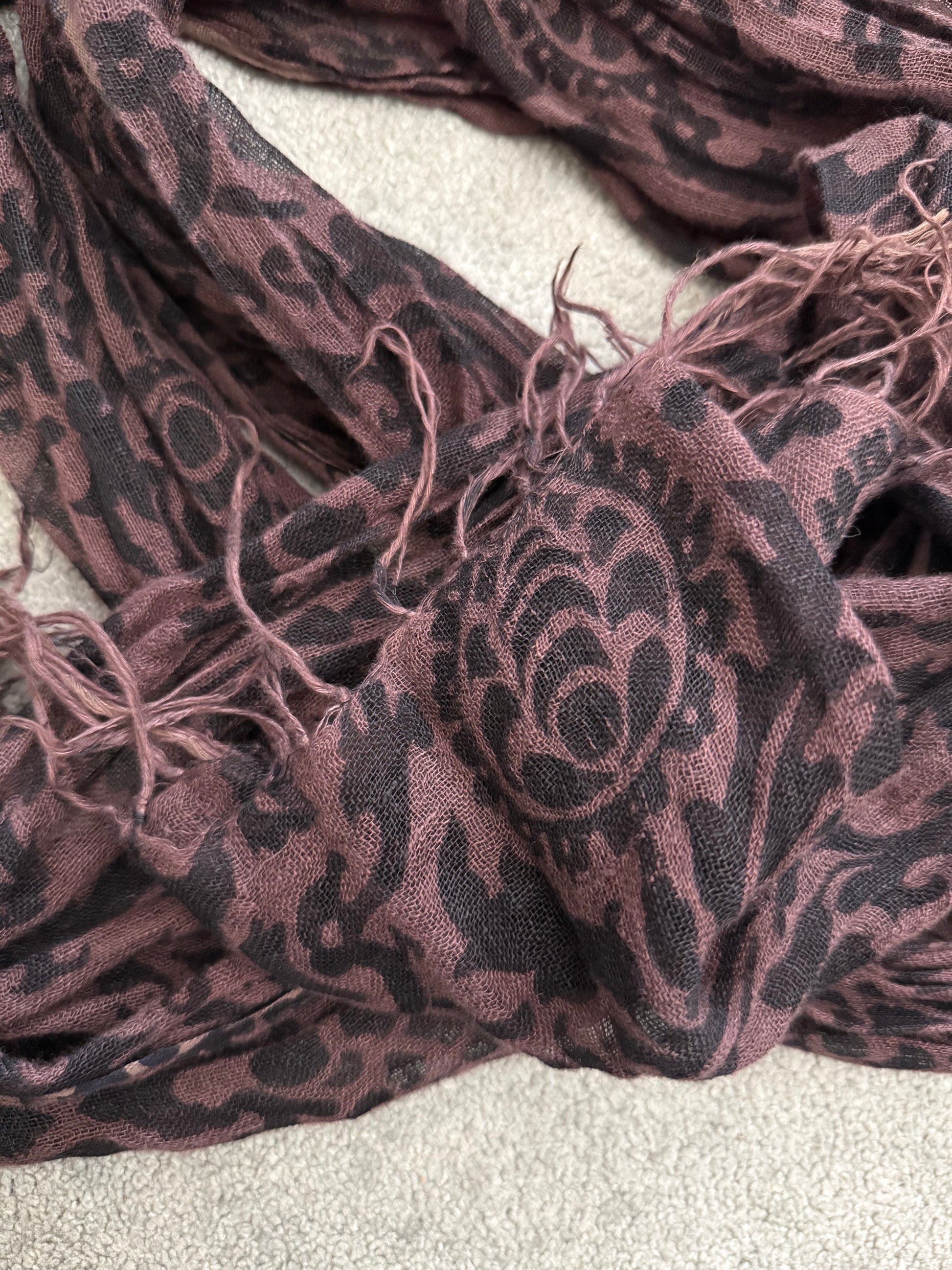 Yasuyuki Ishii Tribal Scarf