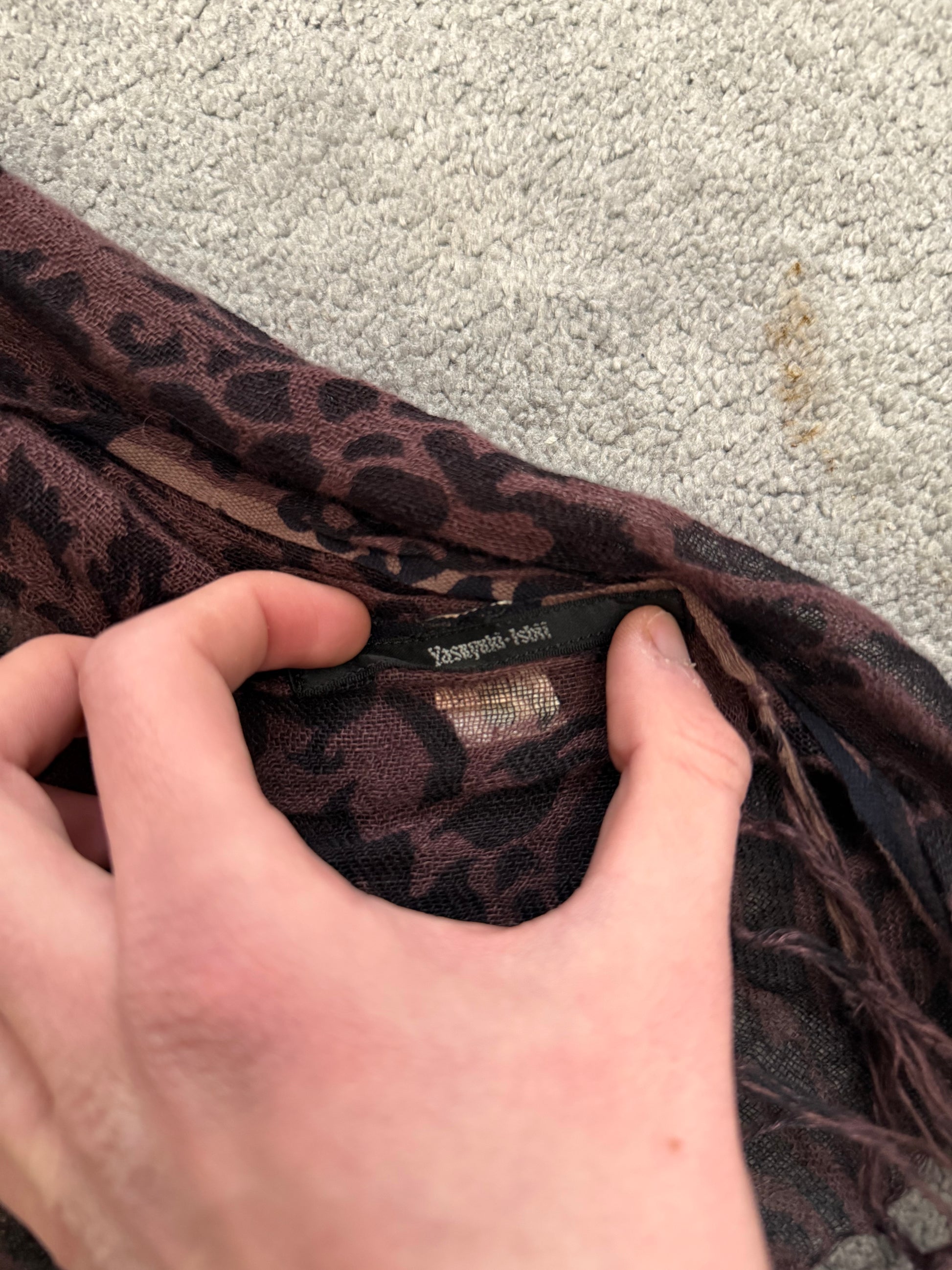 Yasuyuki Ishii Tribal Scarf