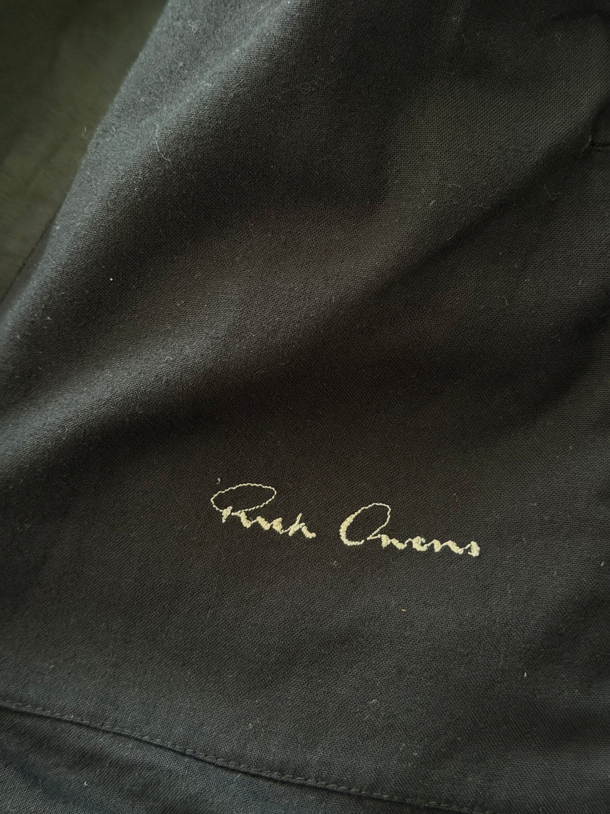 AW/08 Rick Owens Maga High-Neck Leather Jacket (46)