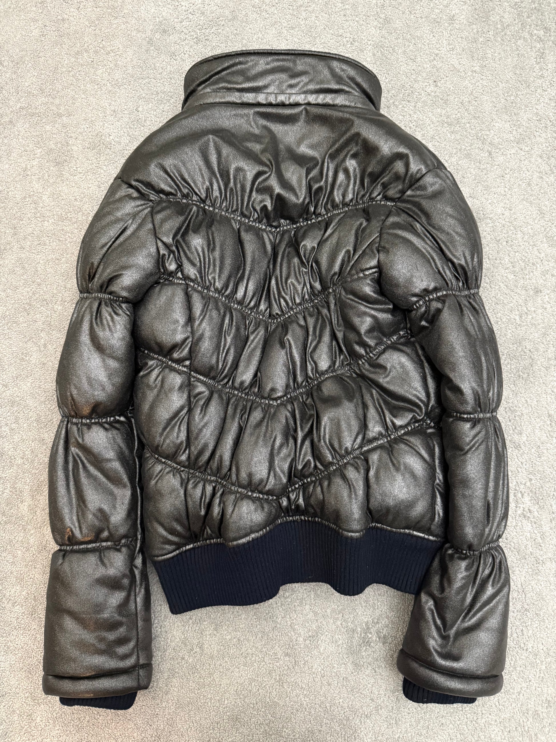 Jack Rose Quilted Waxed Puffer Jacket
