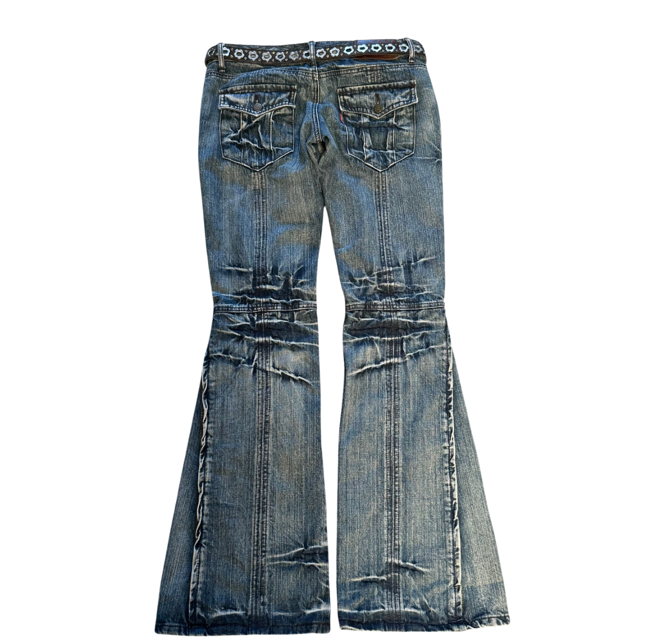 Tornado Mart Pannel Flared Denim