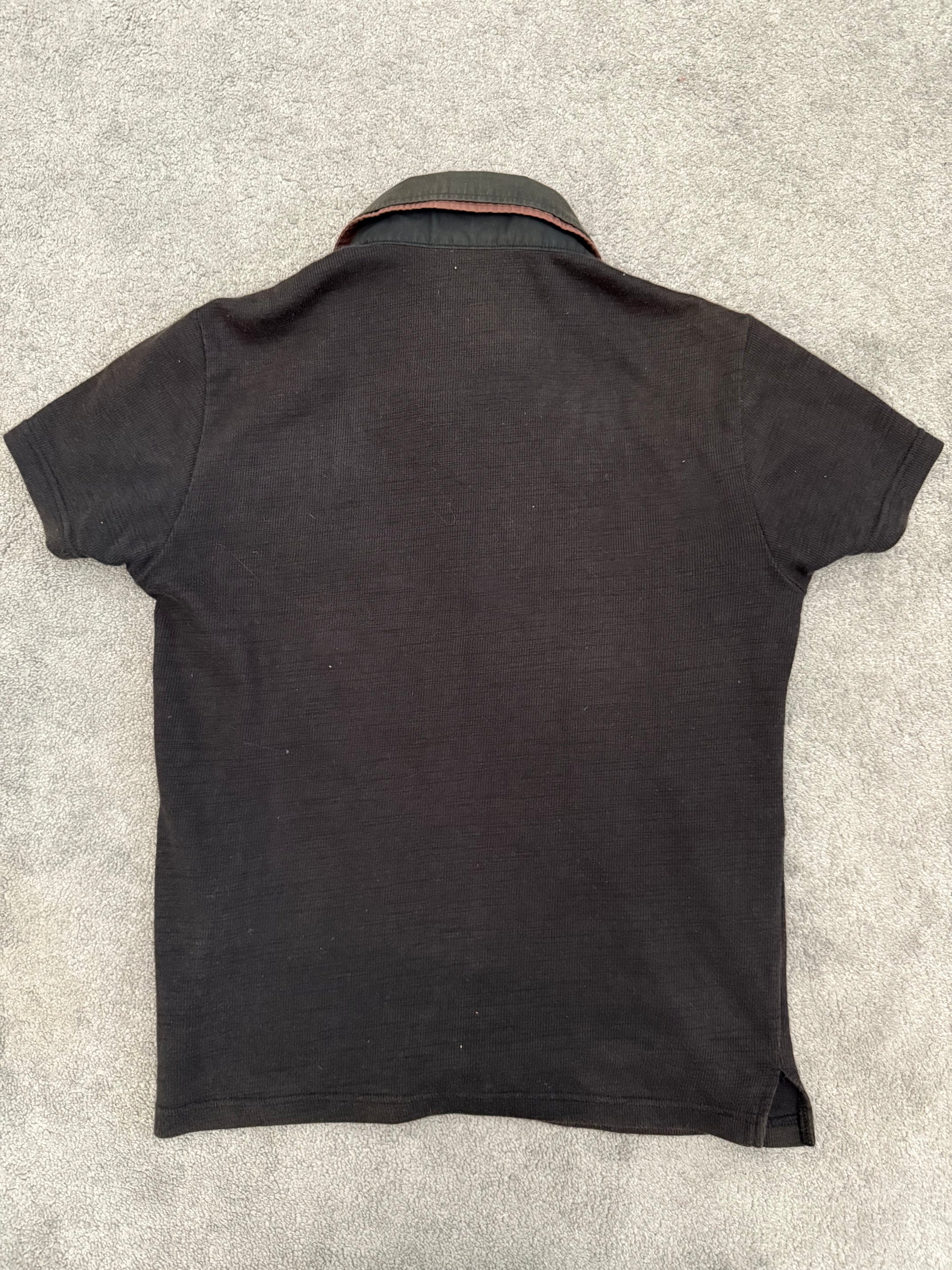 Tornado Mart Sun Faded Tribal Rose Polo Shirt