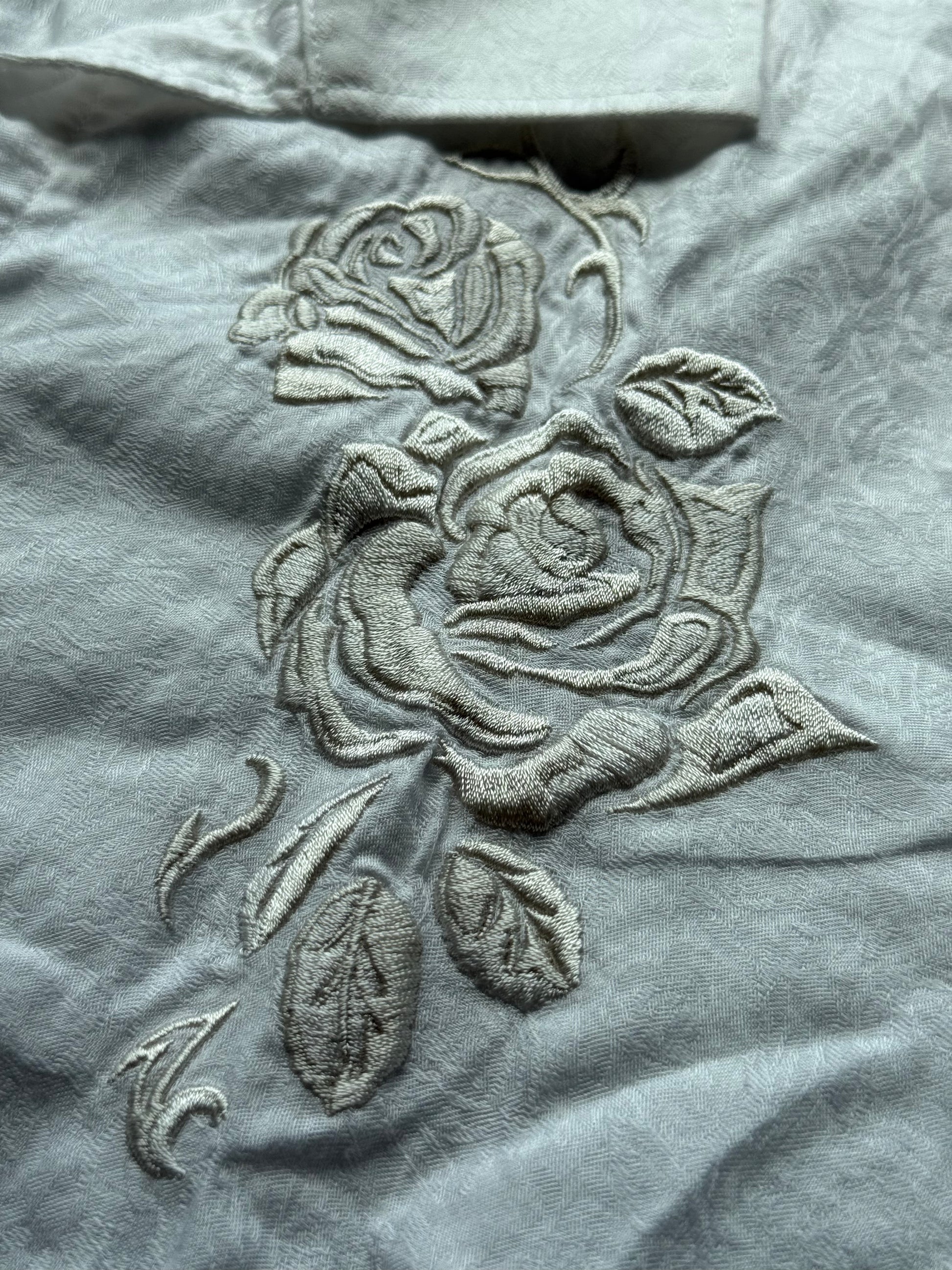 Tornado Mart Rose Tribal imprinted Button up Shirt