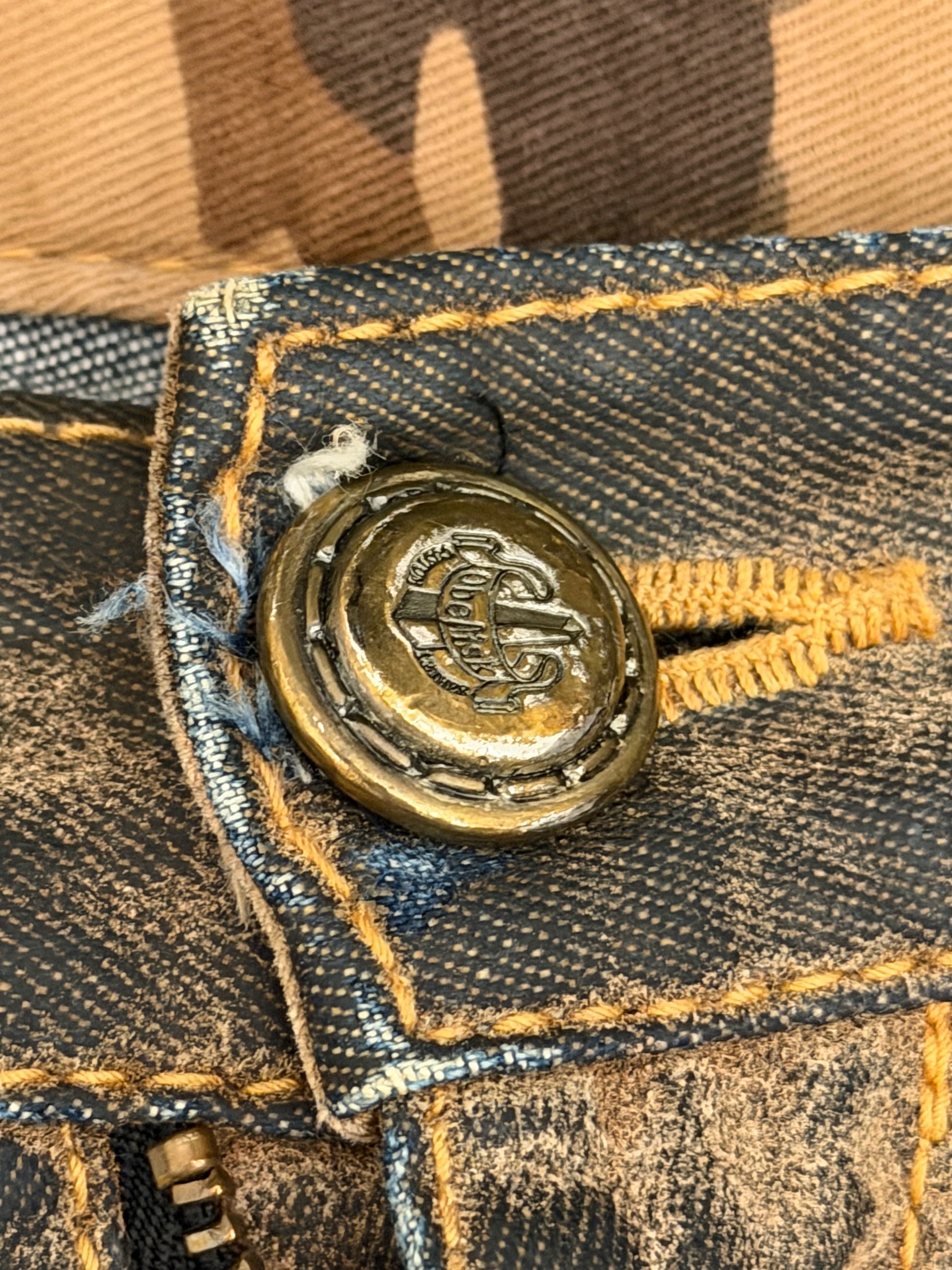 Obelisk Waxed Leather Detailed Flared Pants