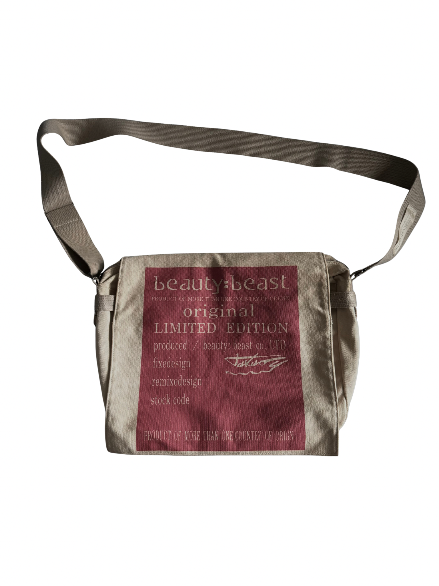 Beauty:Beast Messenger Bag