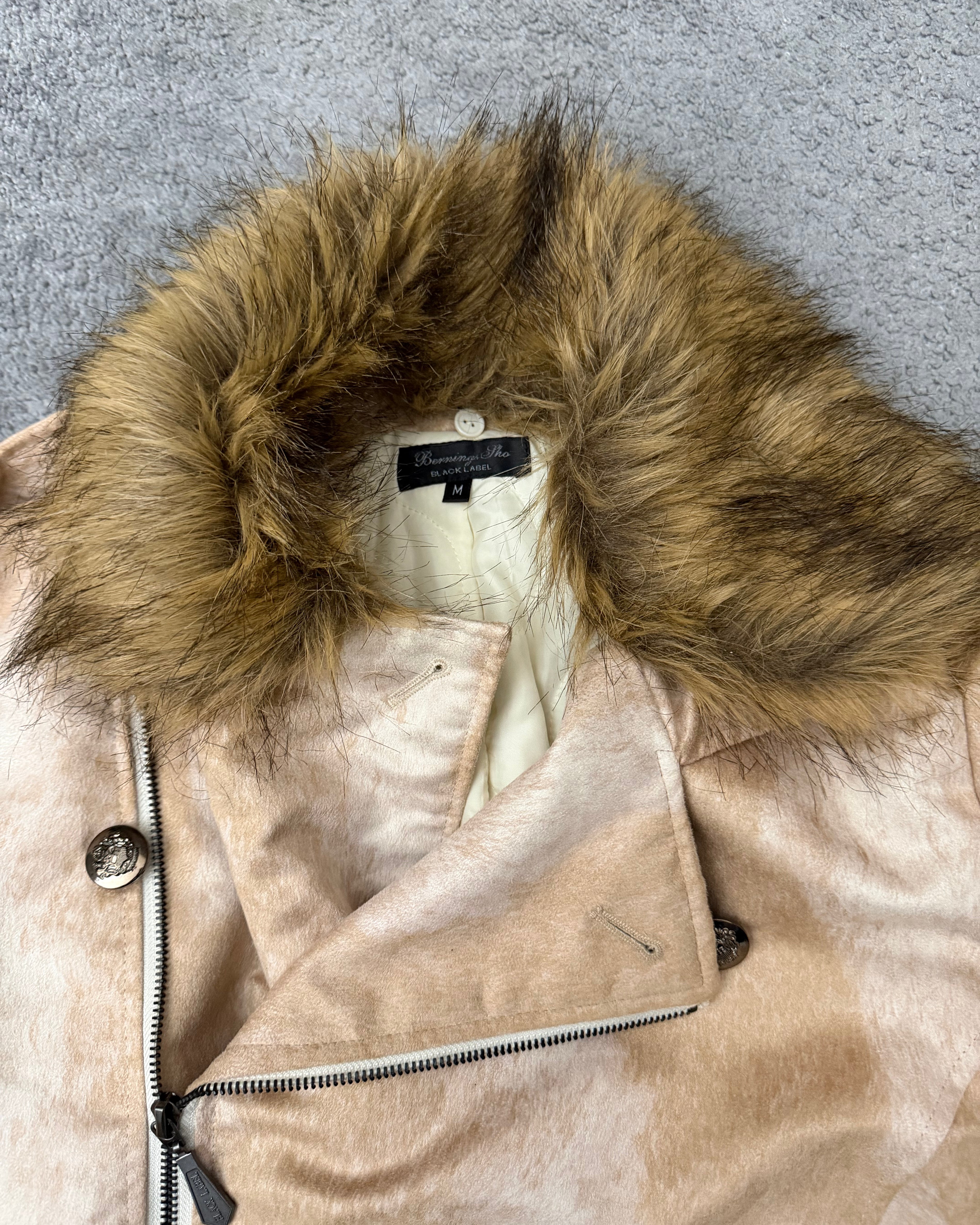 Bernings Sho Wildcat Fur Double Rider Jacket
