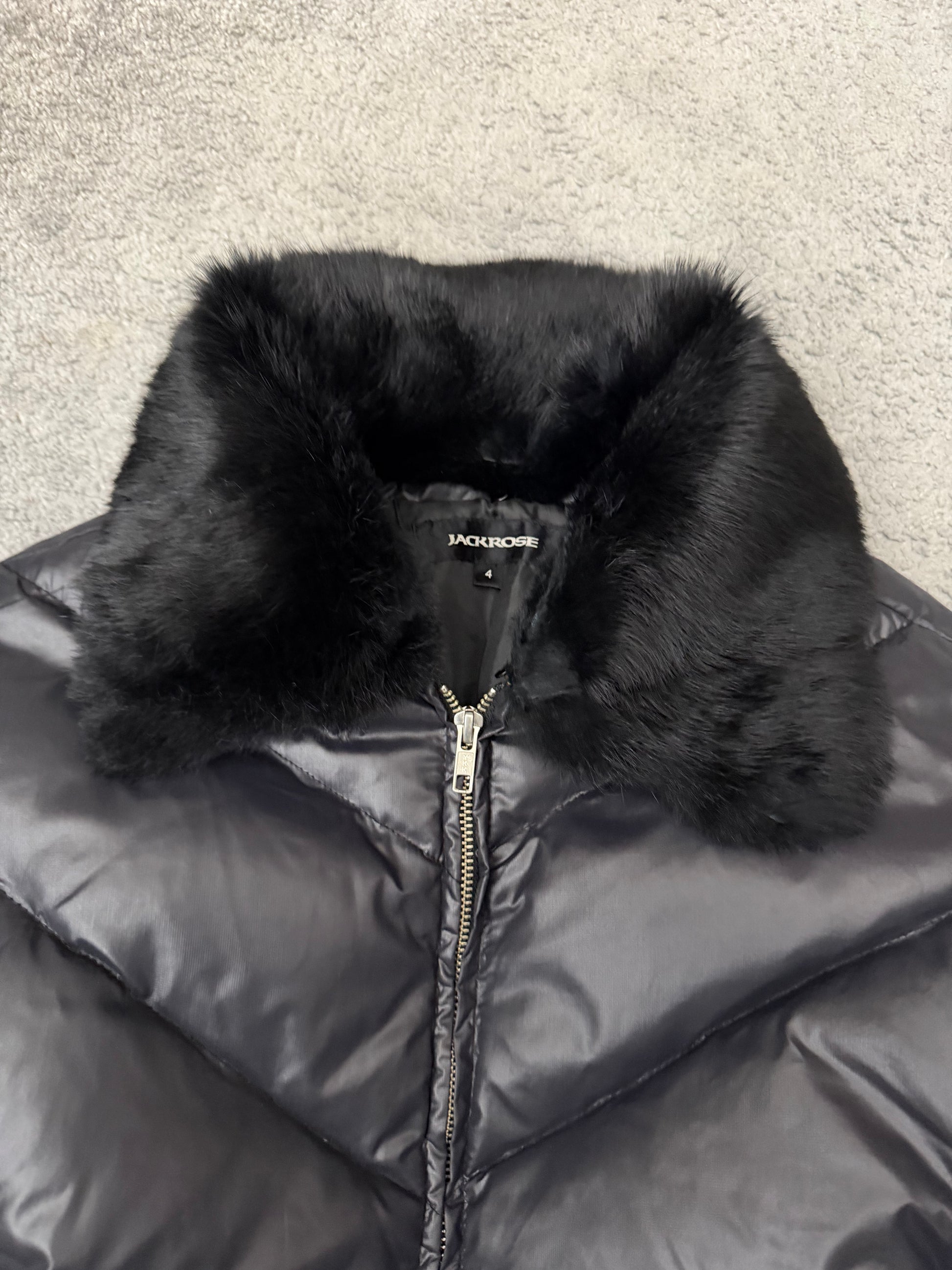 Jack Rose Fur Puffer Jacket