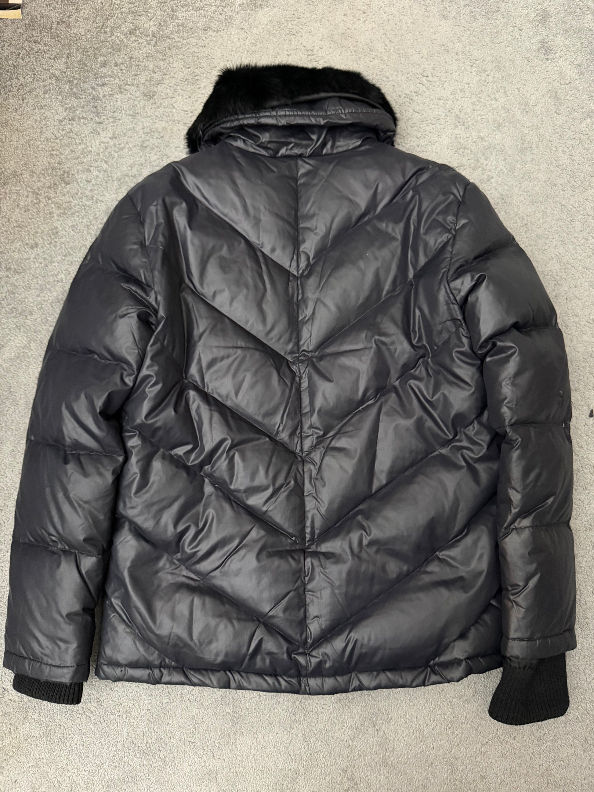 Jack Rose Fur Puffer Jacket