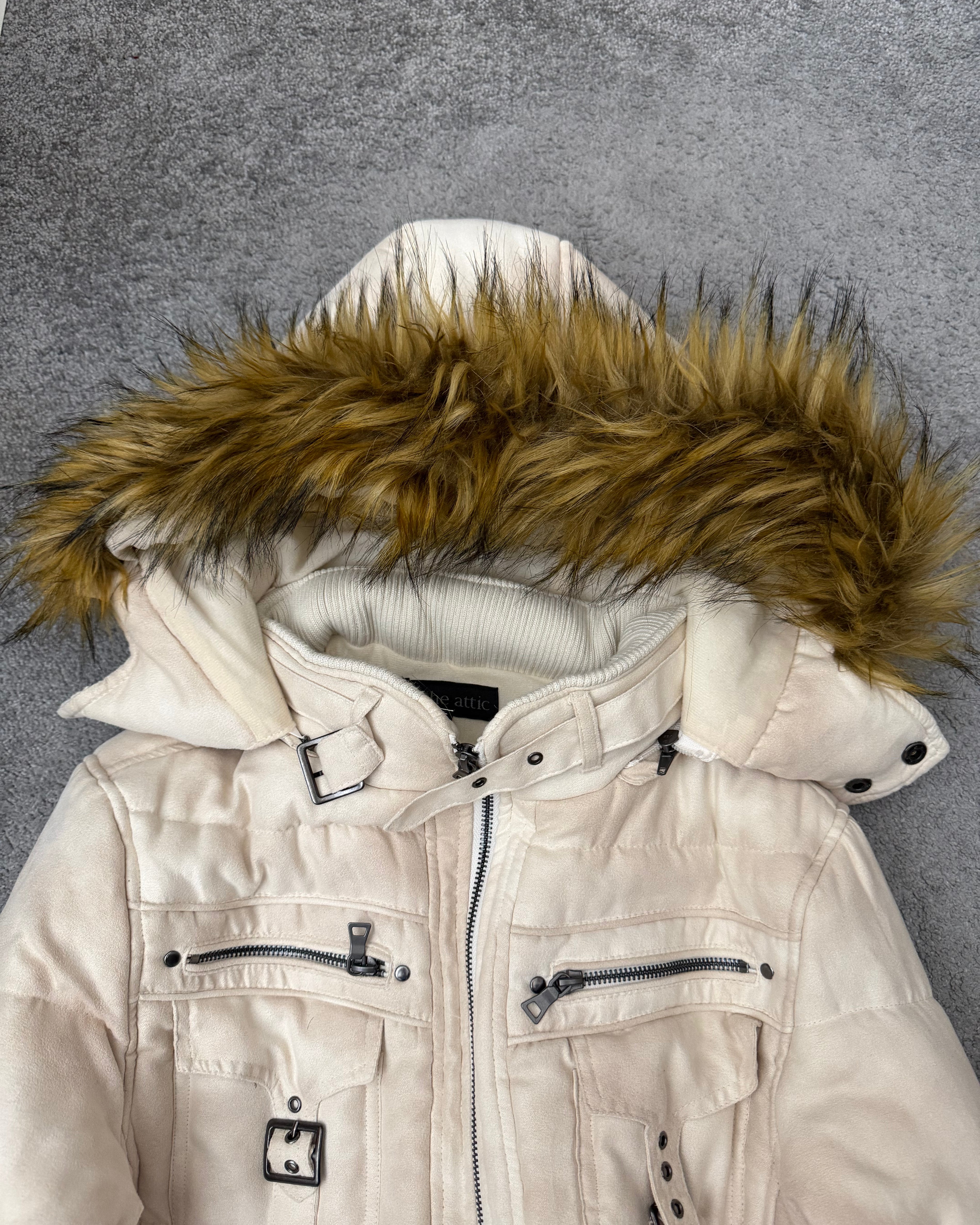In The Attic Detachable Hood Puffer Jacket