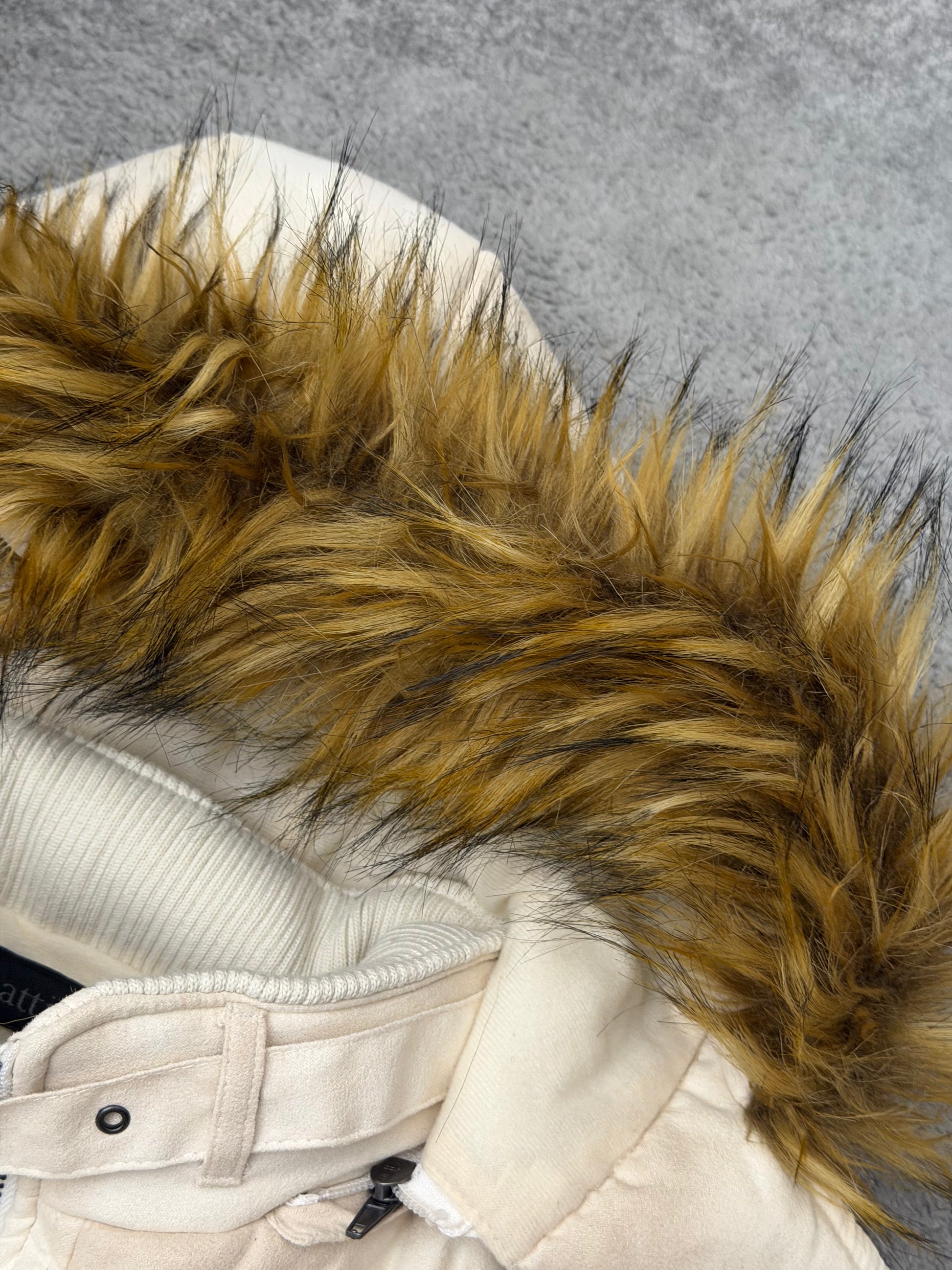 In The Attic Detachable Hood Puffer Jacket